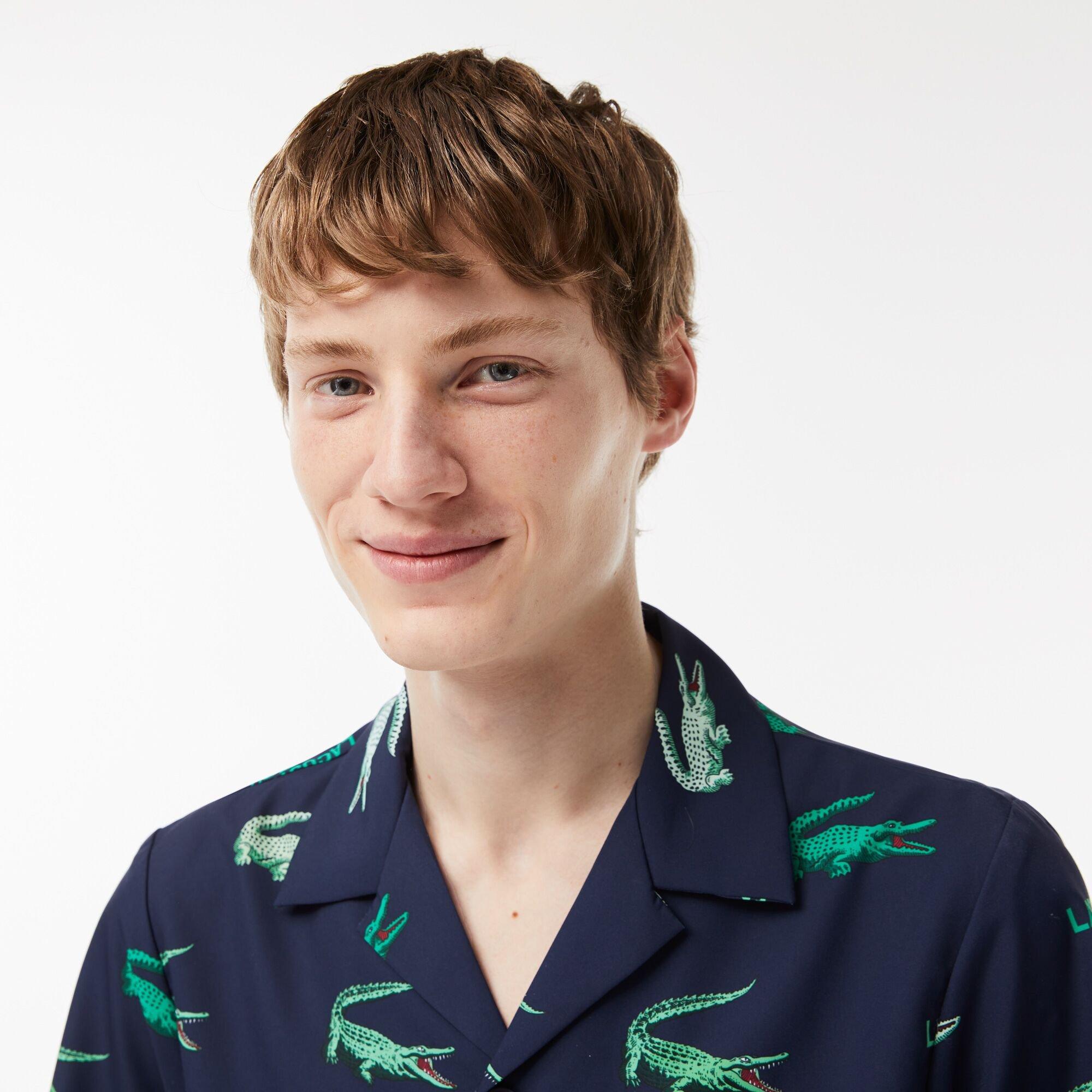 Marineblauw - Lacoste - Men's Short-Sleeve Performance Polo Shirt - 2