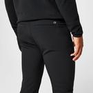 Noir - Leggings With Allover Logo Print - CalvinKleinGolf Genius Stretch Trousers Mens - 4