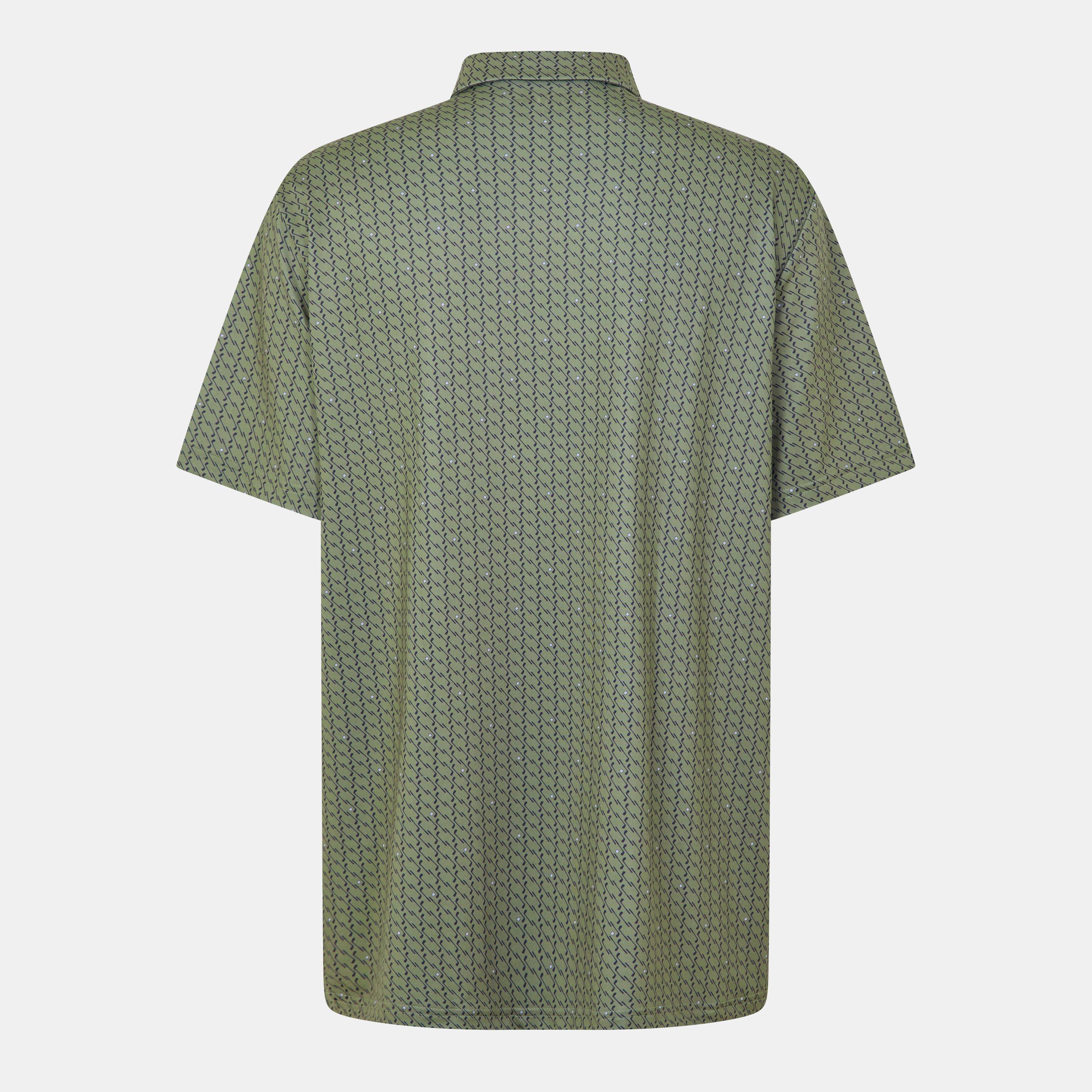 Khaki/Navy Blue - Lacoste - Men's Short-Sleeve Performance Polo Shirt - 2