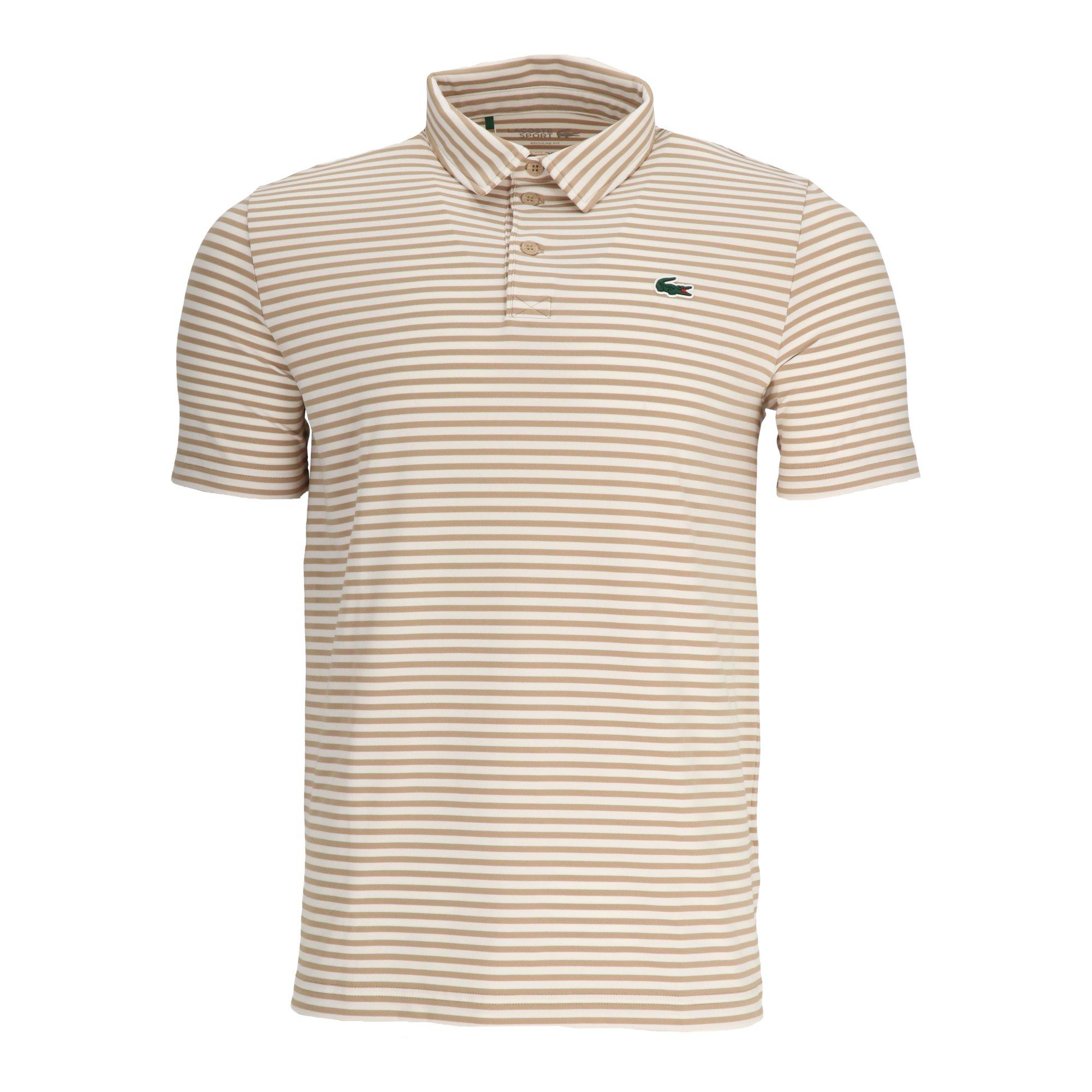 Lacoste Men's Short-Sleeve Performance Polo Shirt - Vien/White - M
