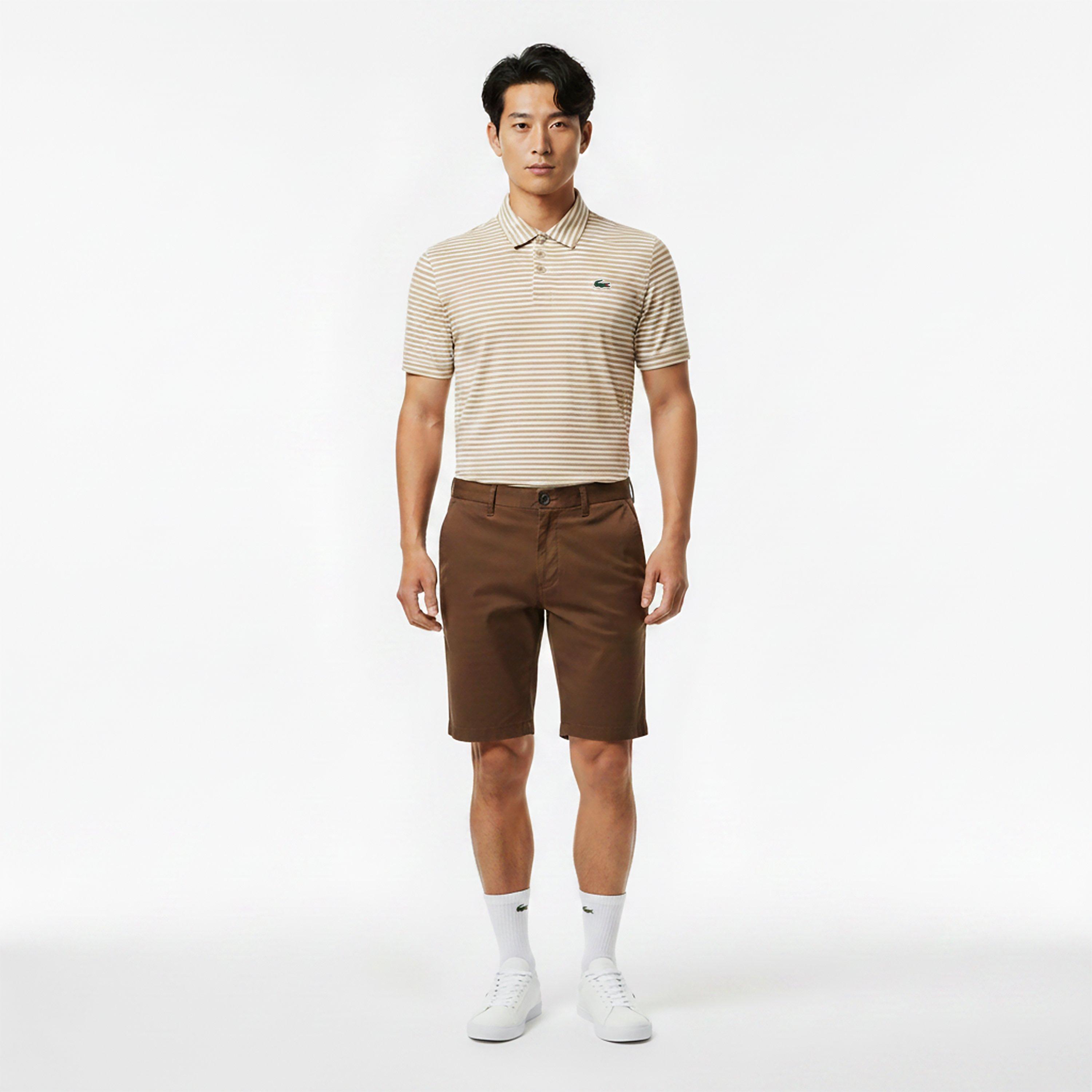 Vien/White - Lacoste - Men's Short-Sleeve Performance Polo Shirt - 5