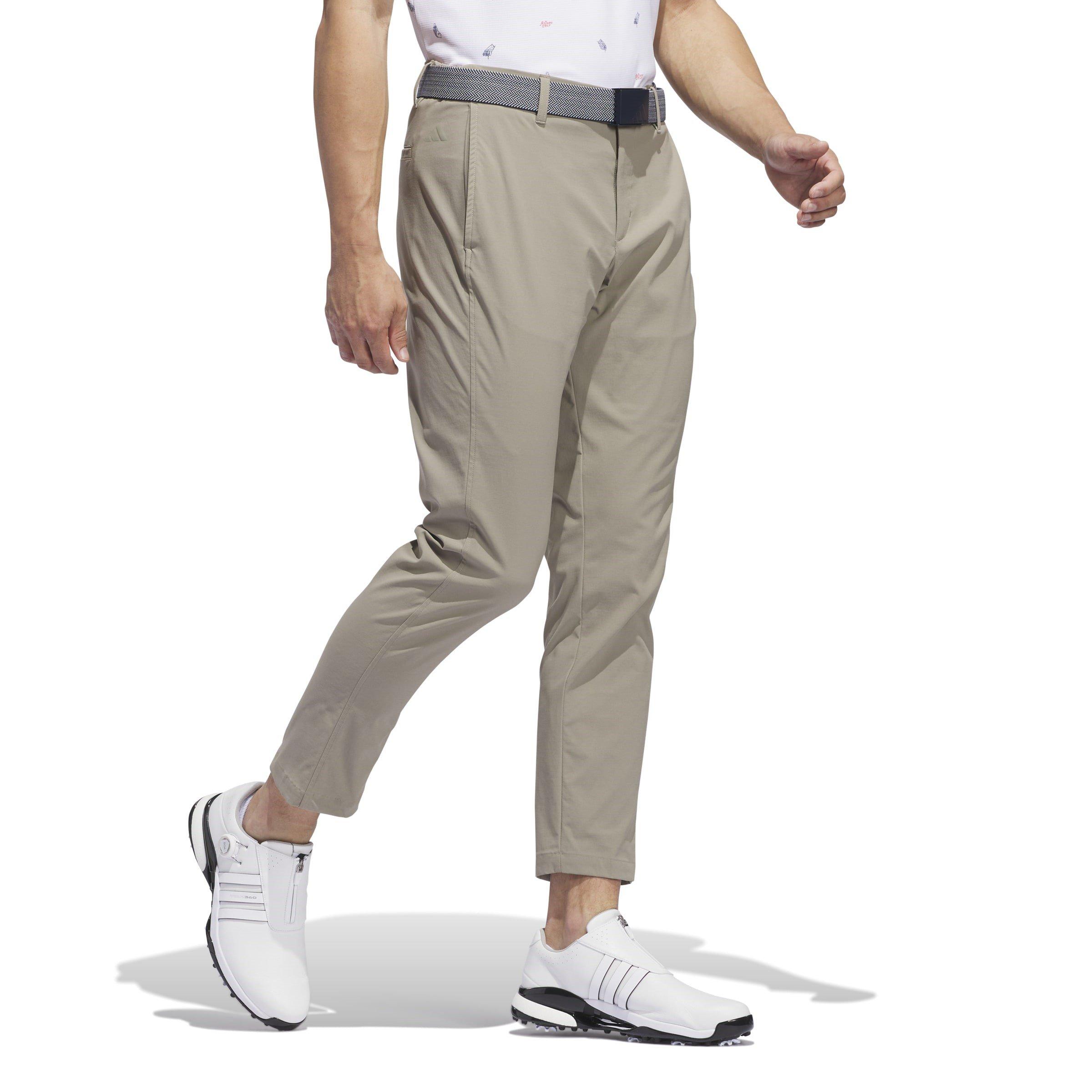 Silver Pebble - adidas - Ultimate365 Nylon Chino Golf Trousers Mens - 4