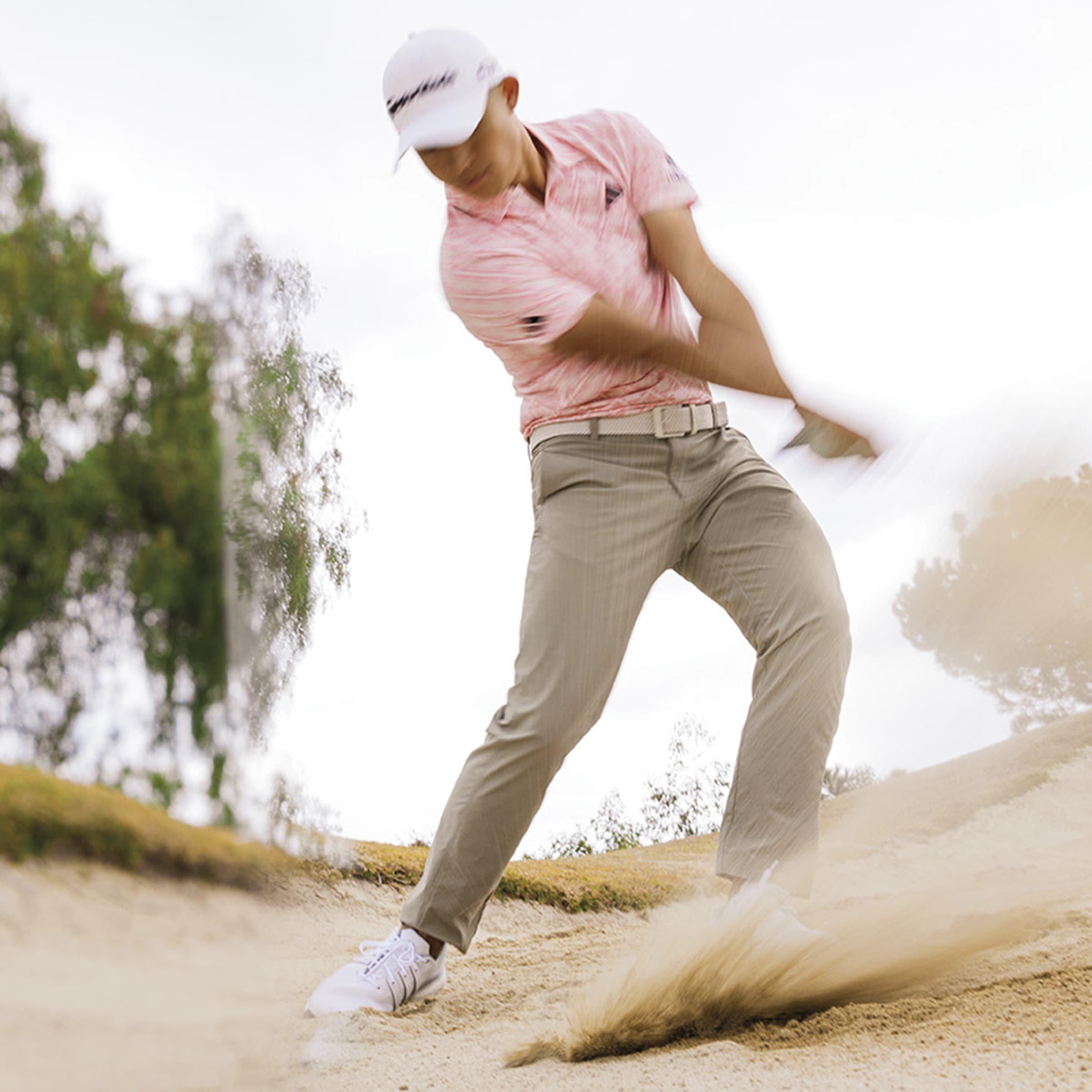 Silver Pebble - adidas - Ultimate365 Nylon Chino Golf Trousers Mens - 10