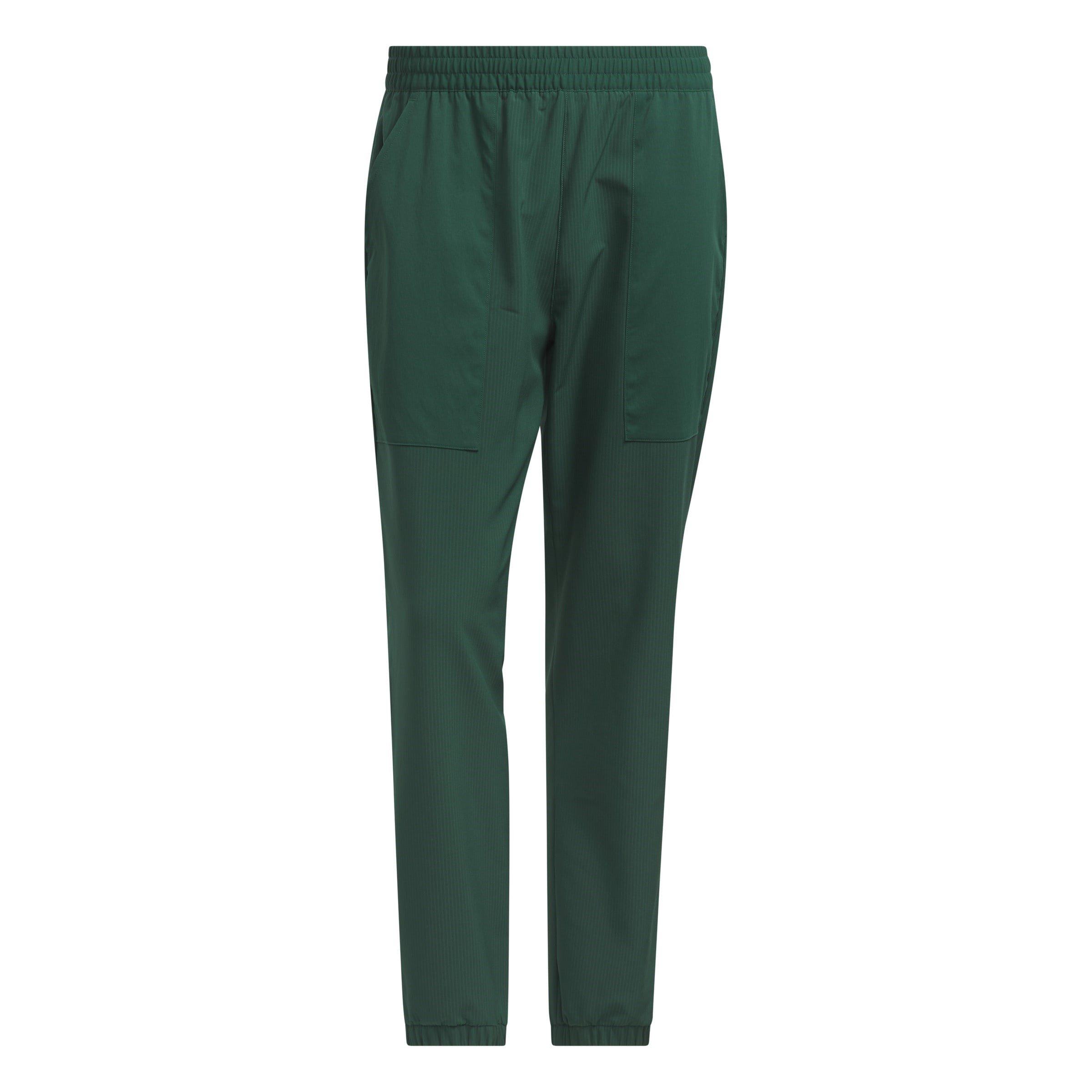 Adidas Men's Go-To Warm Dwr Golf Trousers - Collegiategreen - XS