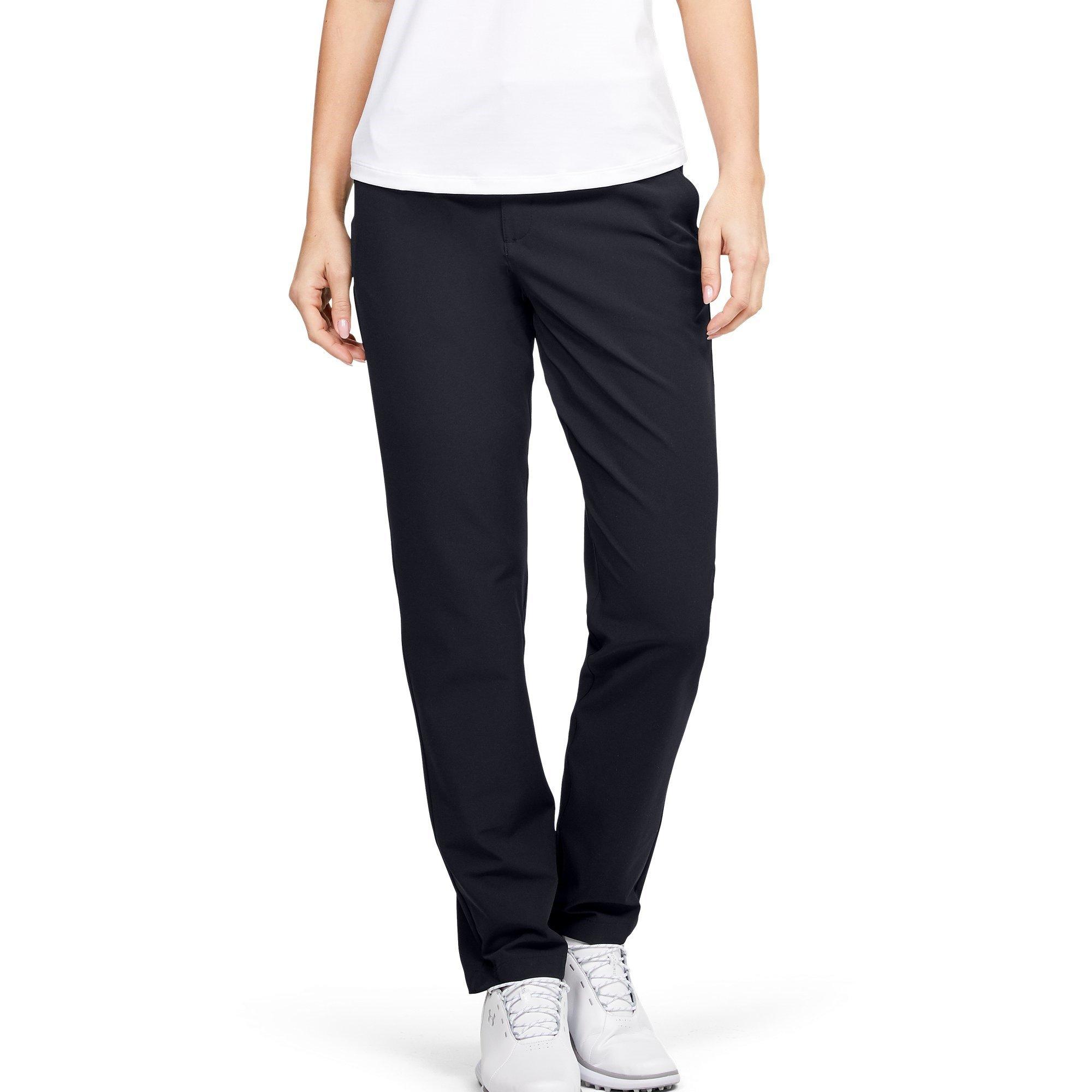 Black - Under Armour - Links Trousers Ladies - 3