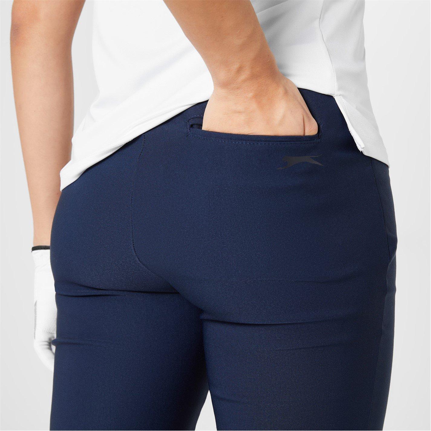 Navy - Slazenger - Golf Trousers Womens - 5