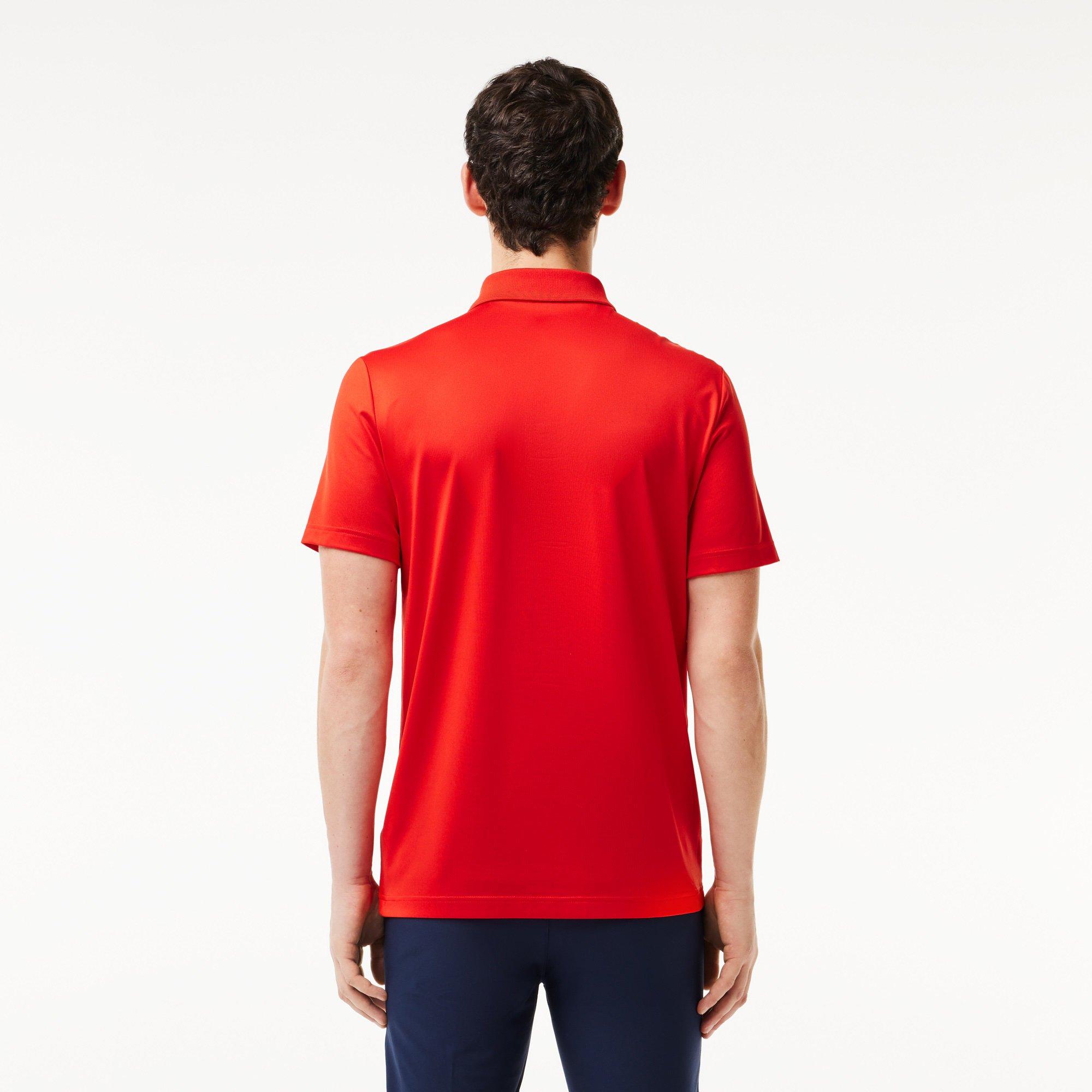 Ribs/Marine - Lacoste - Lacoste Crocodile Polo Shirt Mens - 2