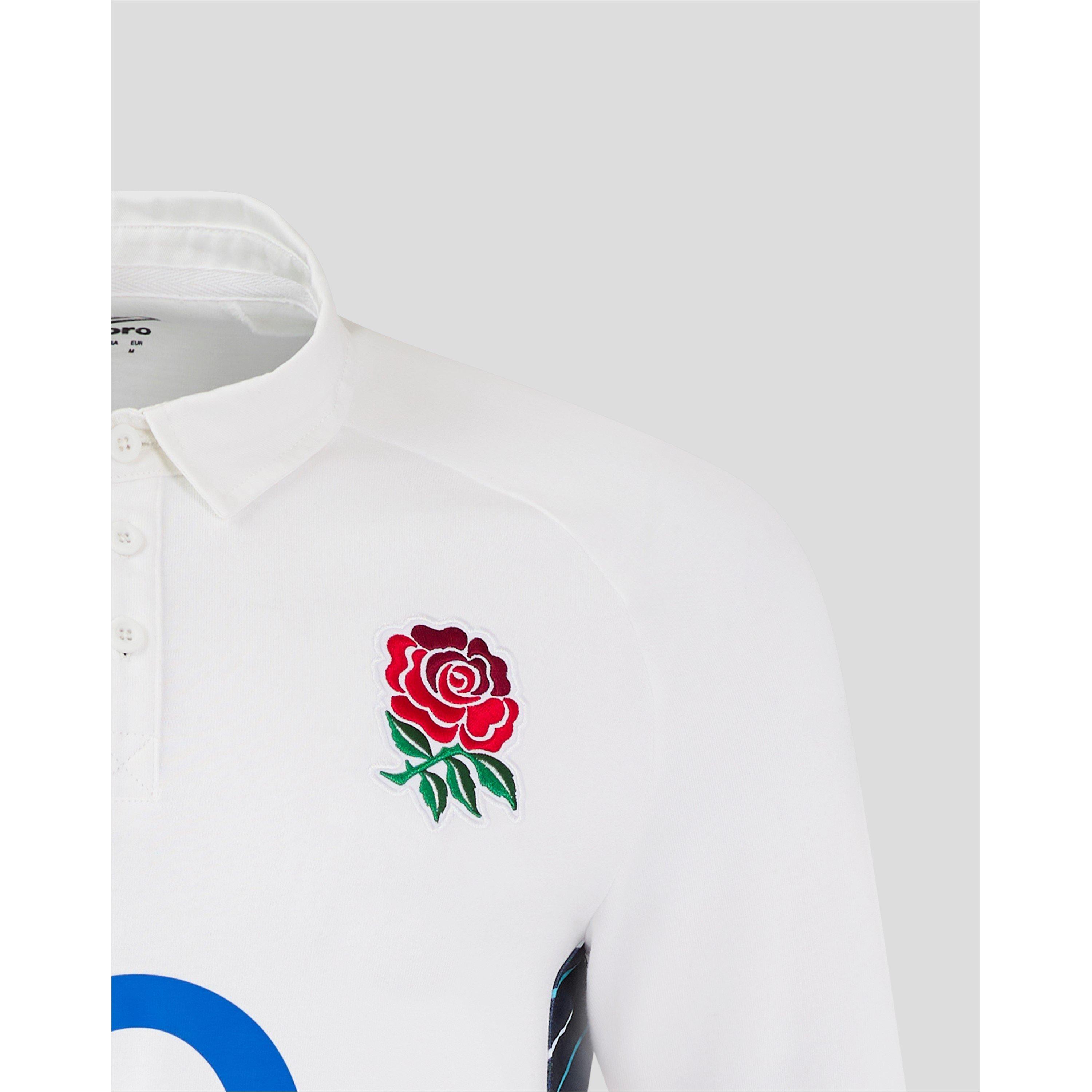 Bianco - Umbro - England Home Long Sleeved Shirt 2024 Adults - 4