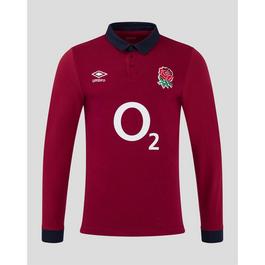 Umbro England Rugby Alternate Classic Long Sleeve Shirt 2024 Adults