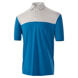 Island Green Golf Colour Block Polo Shirt Mens
