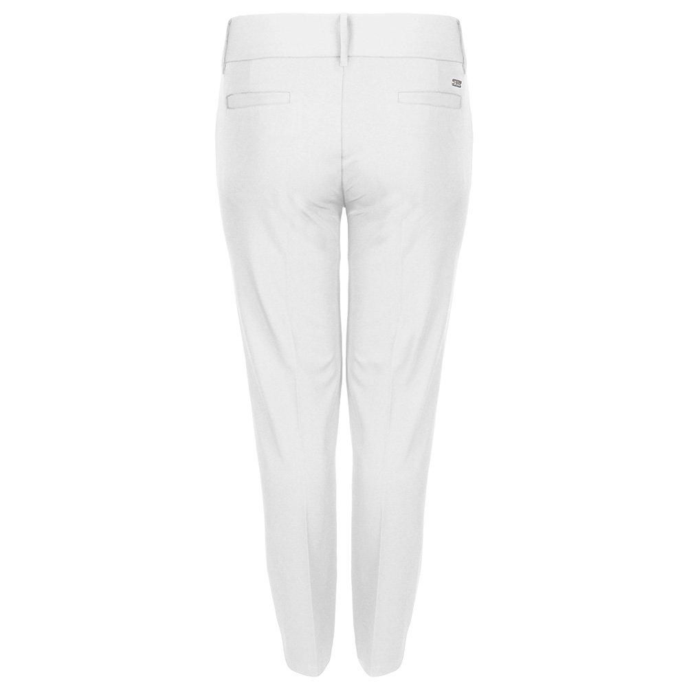 White - Island Green - IslandGreen Straight Leg Pull On Trousers Womens - 5