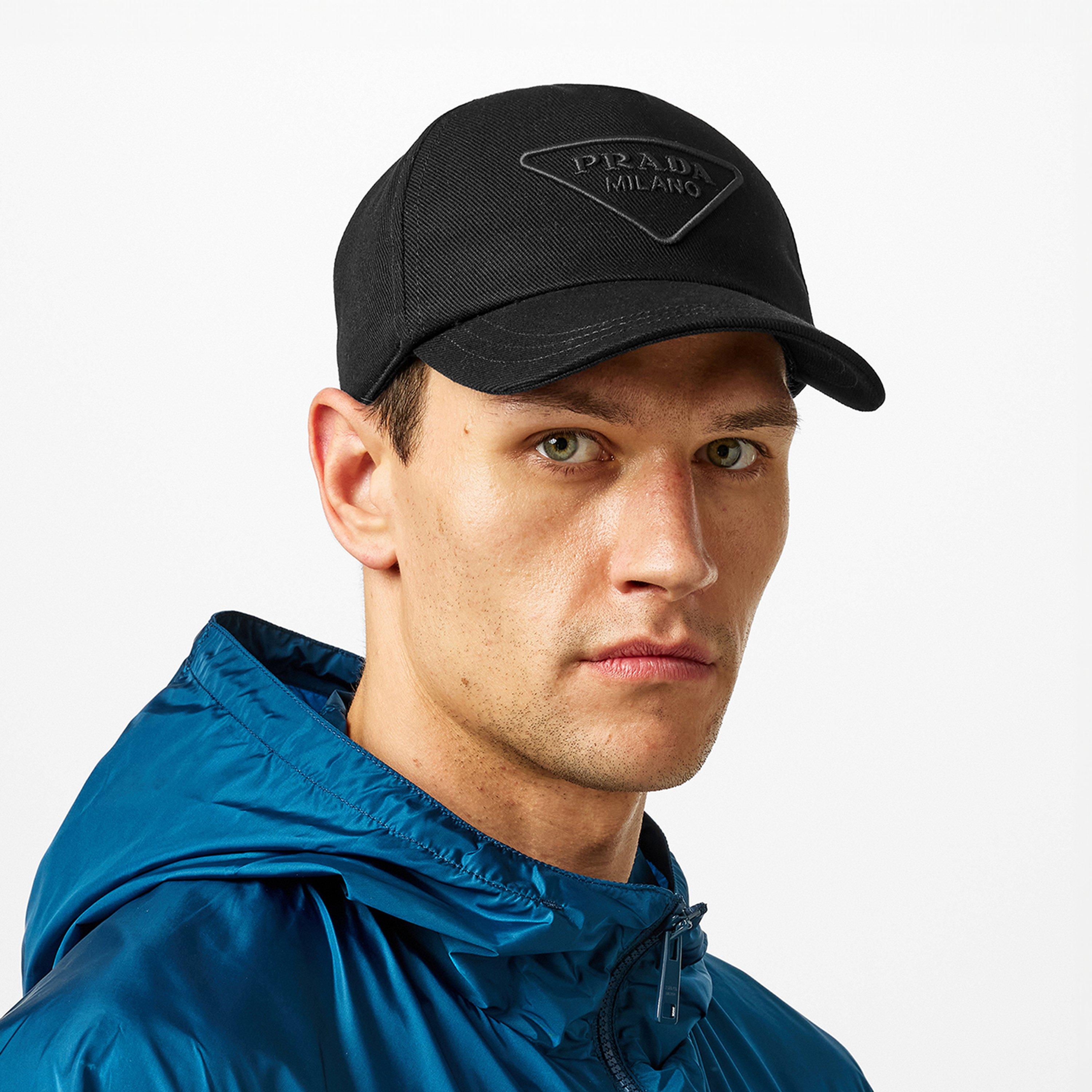 Nero - Prada - Drill Baseball Cap - 3