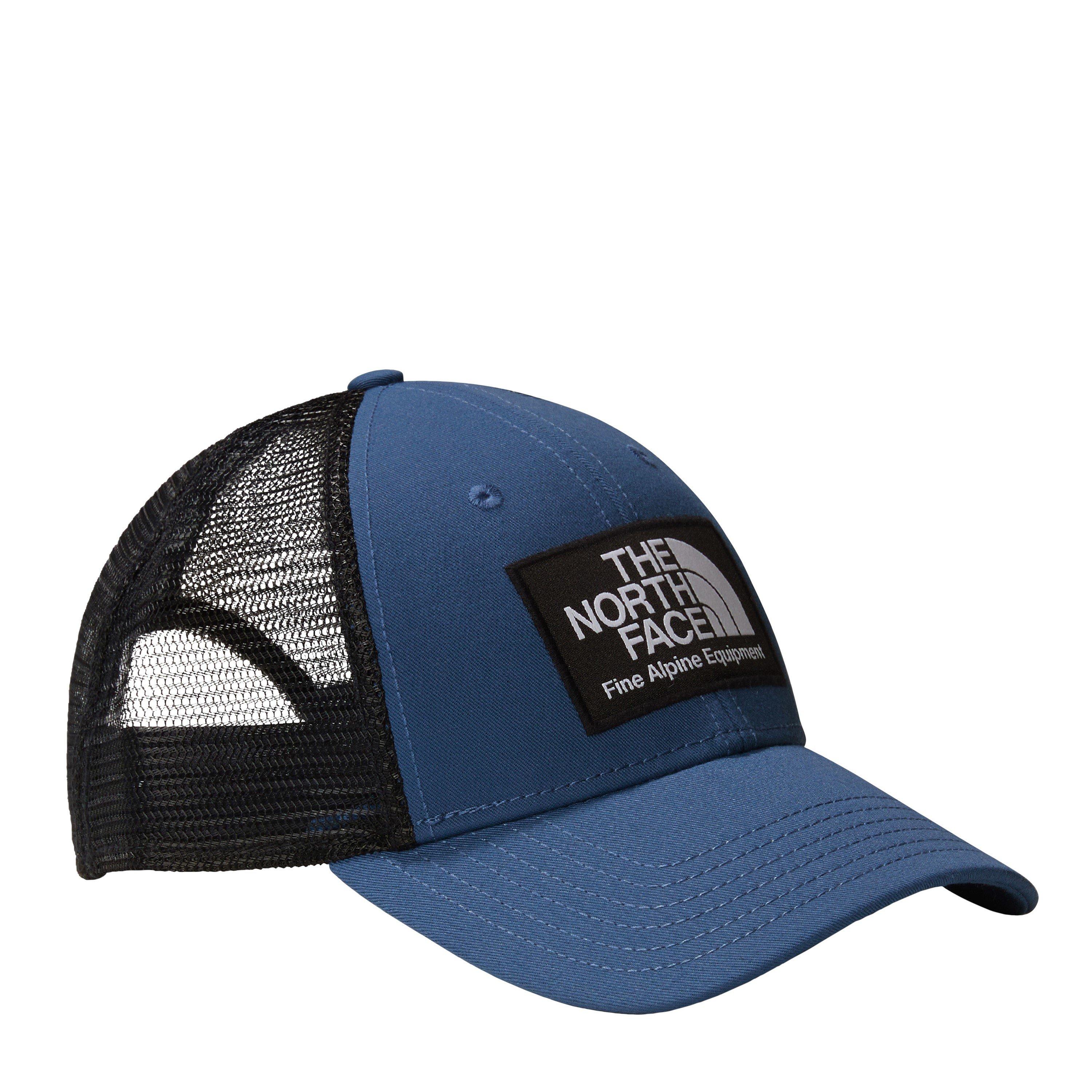 The North Face Men's Mudder Mesh Cotton Snapback Trucker Cap - Shady Blue - Mens