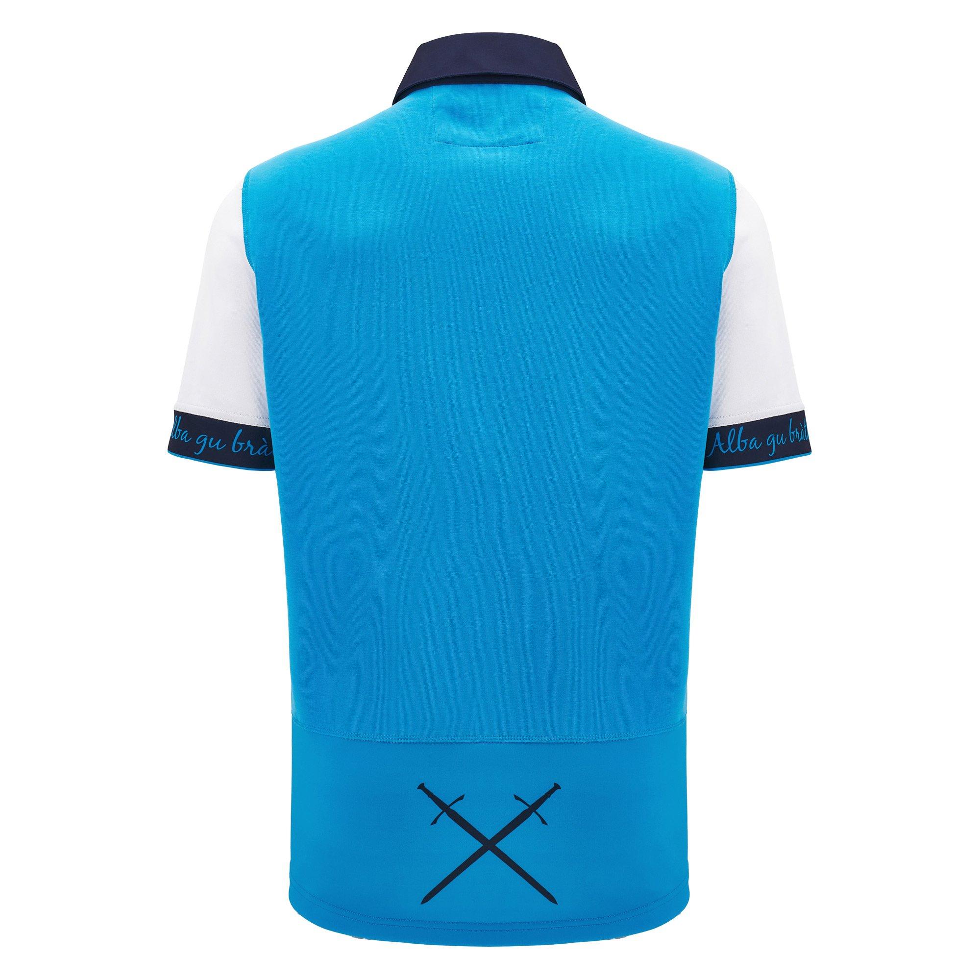 Hvid - Macron - Scotland Rugby Away Cotton Shirt 2024 Adults - 2