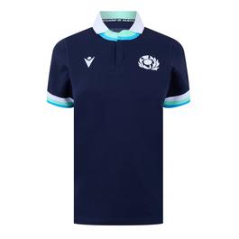 Macron Scotland Rugby Home Cotton Shirt 2024 Womens