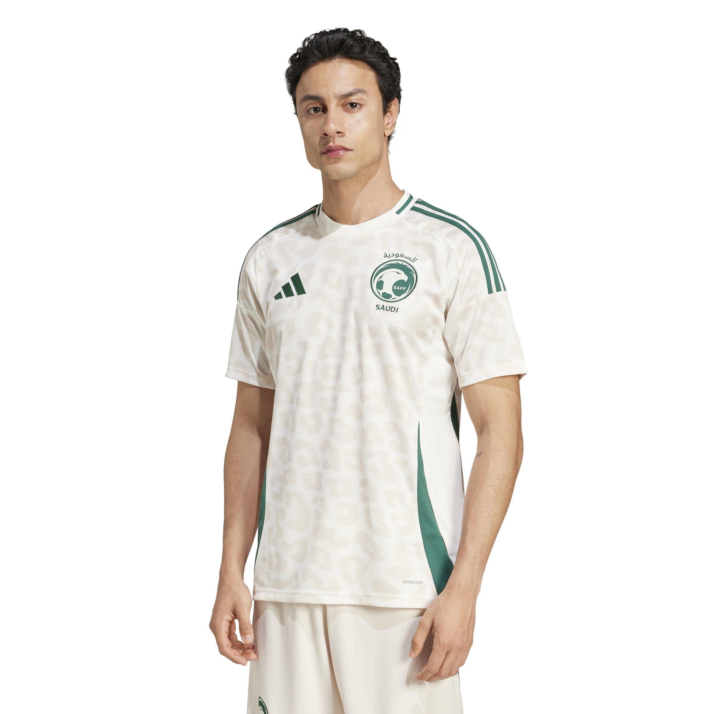Blanco - adidas - Saudi Arabia Away Shirt 2024 Adults - 3