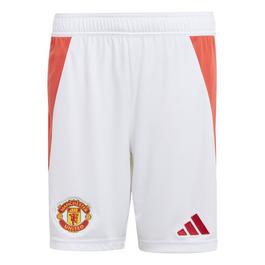 adidas Manchester United Home Shorts 2024 2025 Juniors