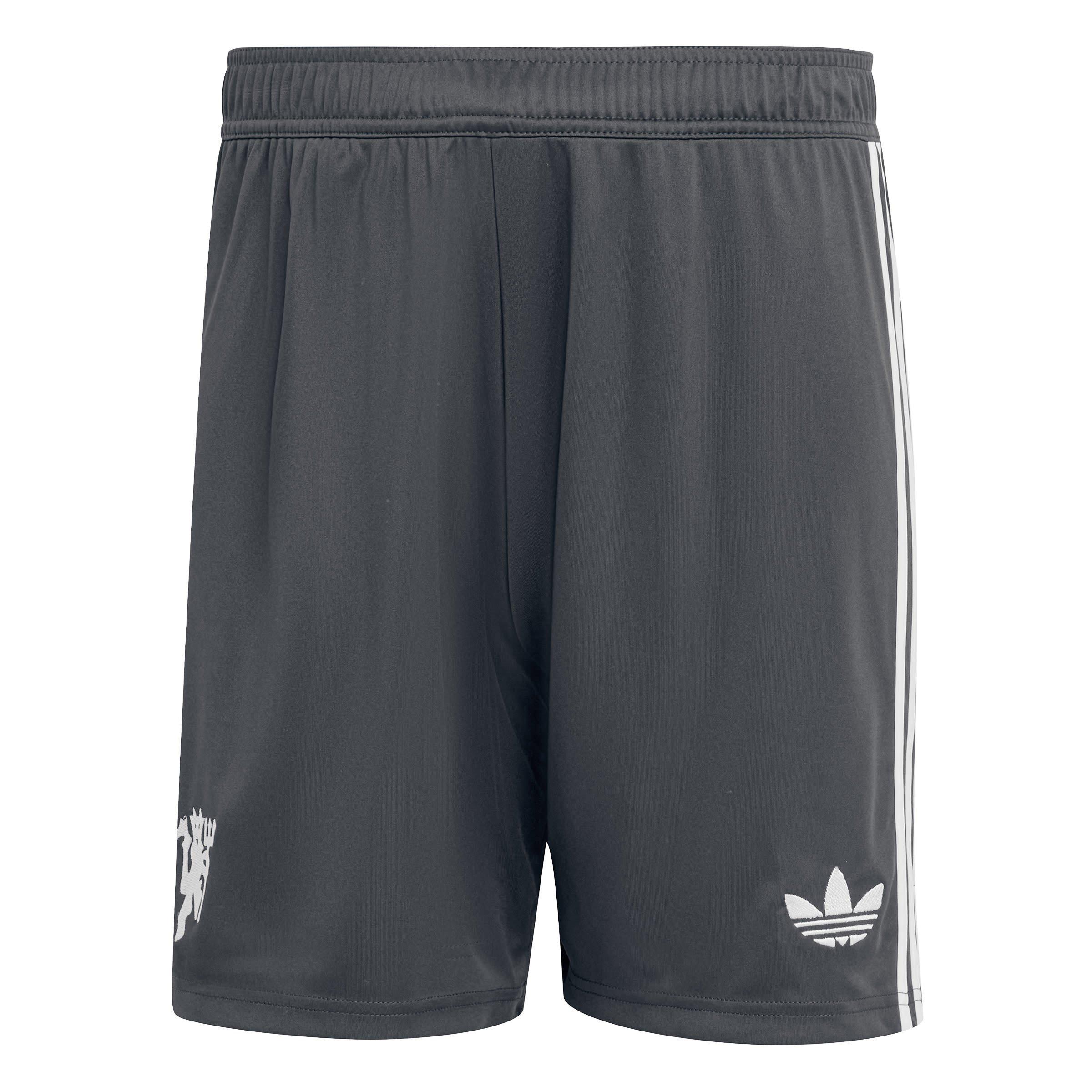 Adidas Men's Manchester United Third Shorts 2024 2025 Adults - Grey - S