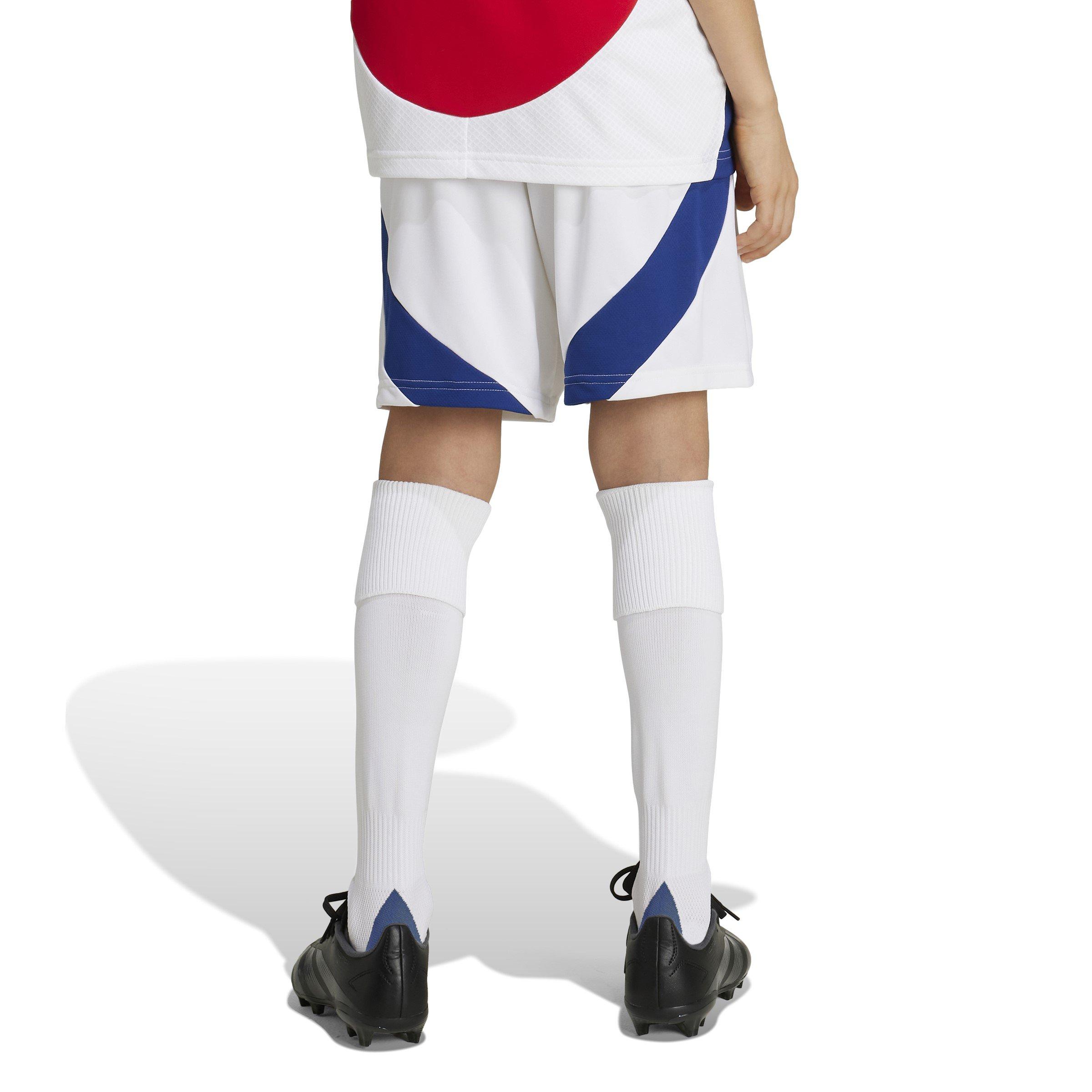 White - adidas - Arsenal Home Shorts 2024 2025 Juniors - 3