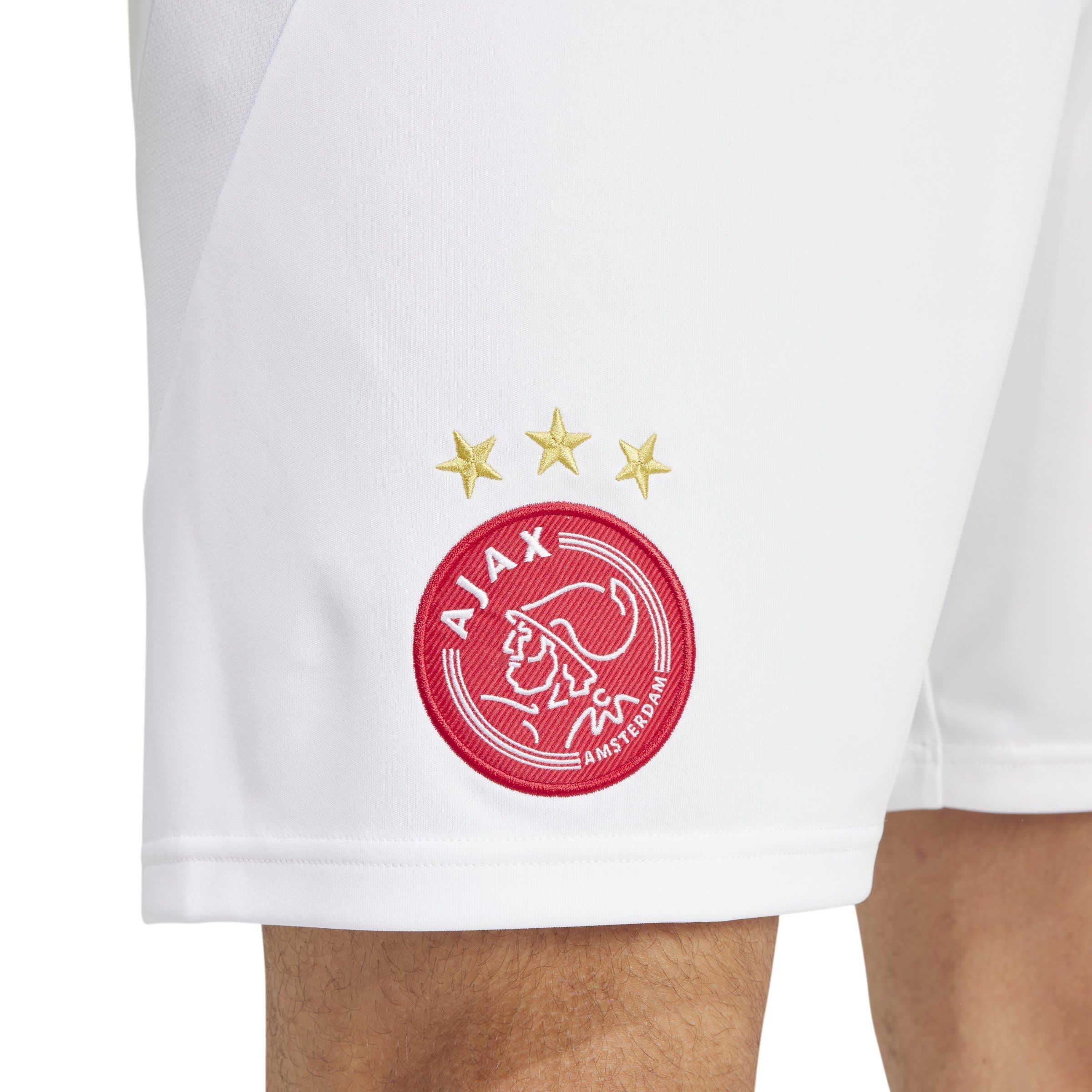 adidas Ajax Amsterdam Home Shorts 2024 2025 Adults Shorts replica per uso domestico Sports Direct