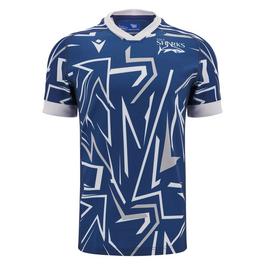 Macron Sale Sharks Training Shirt 2024 2025 Adults