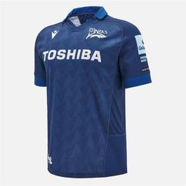 Macron Sale Sharks Home Shirt 2024 2025 Adults