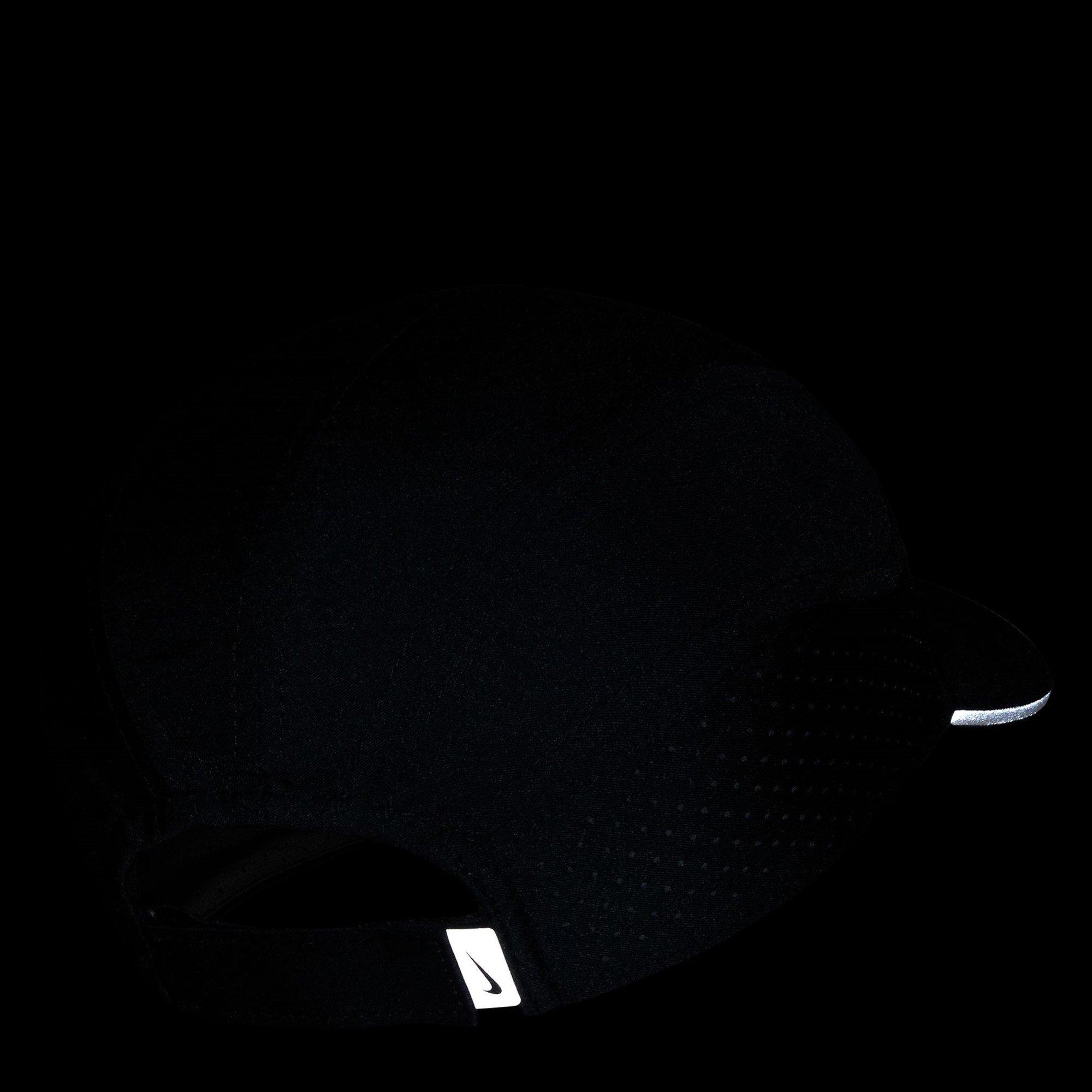SCHWARZ/ANTHRACIT - Nike - Dri-FIT ADV Fly Unstructured Reflective Cap - 3