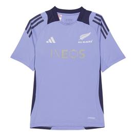 adidas All Blacks Rugby Short Sleeve T-Shirt 2024 Juniors