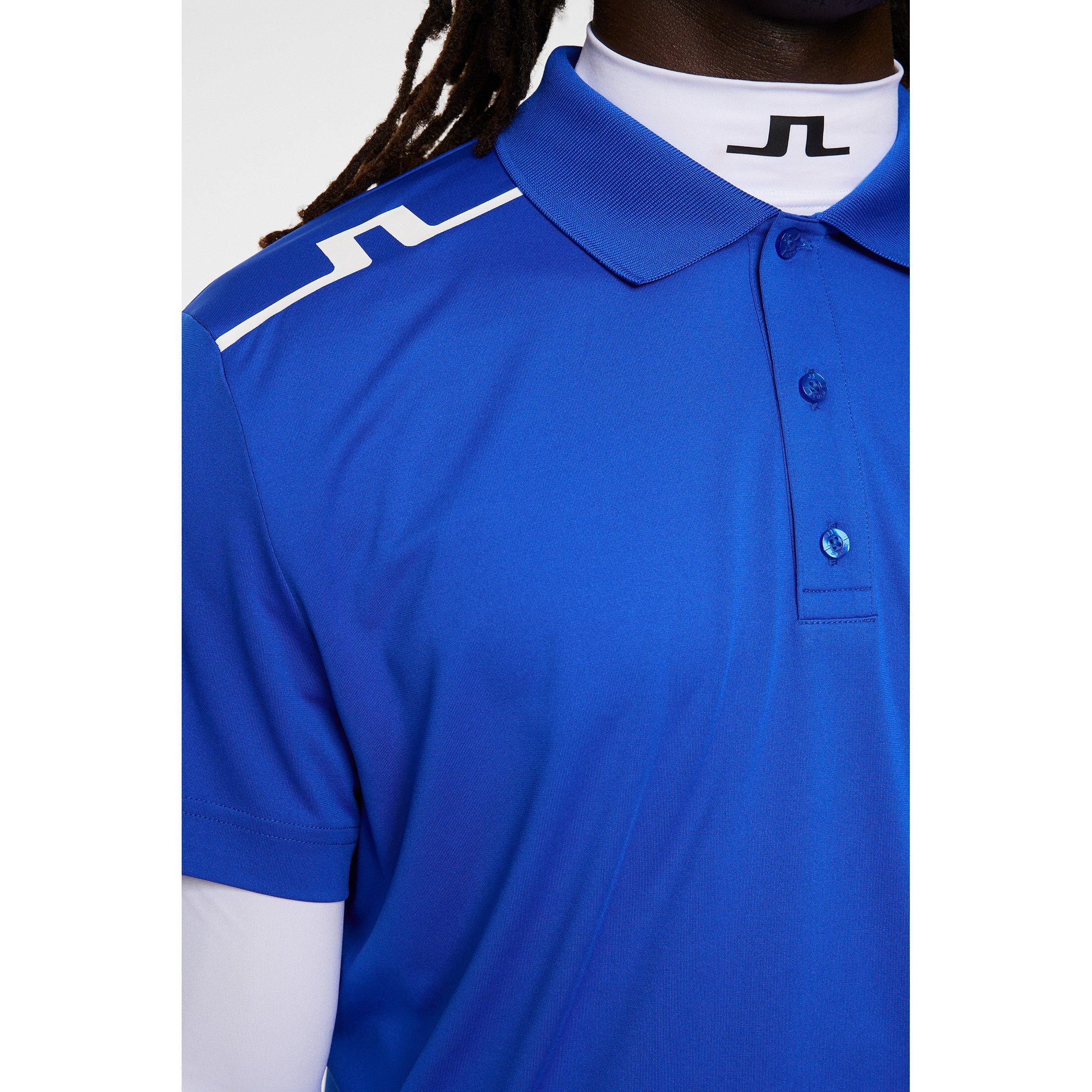 Club Blue - J Lindeberg Golf - JLG Lionel Short-Sleeve Performance Polo Shirt - 6