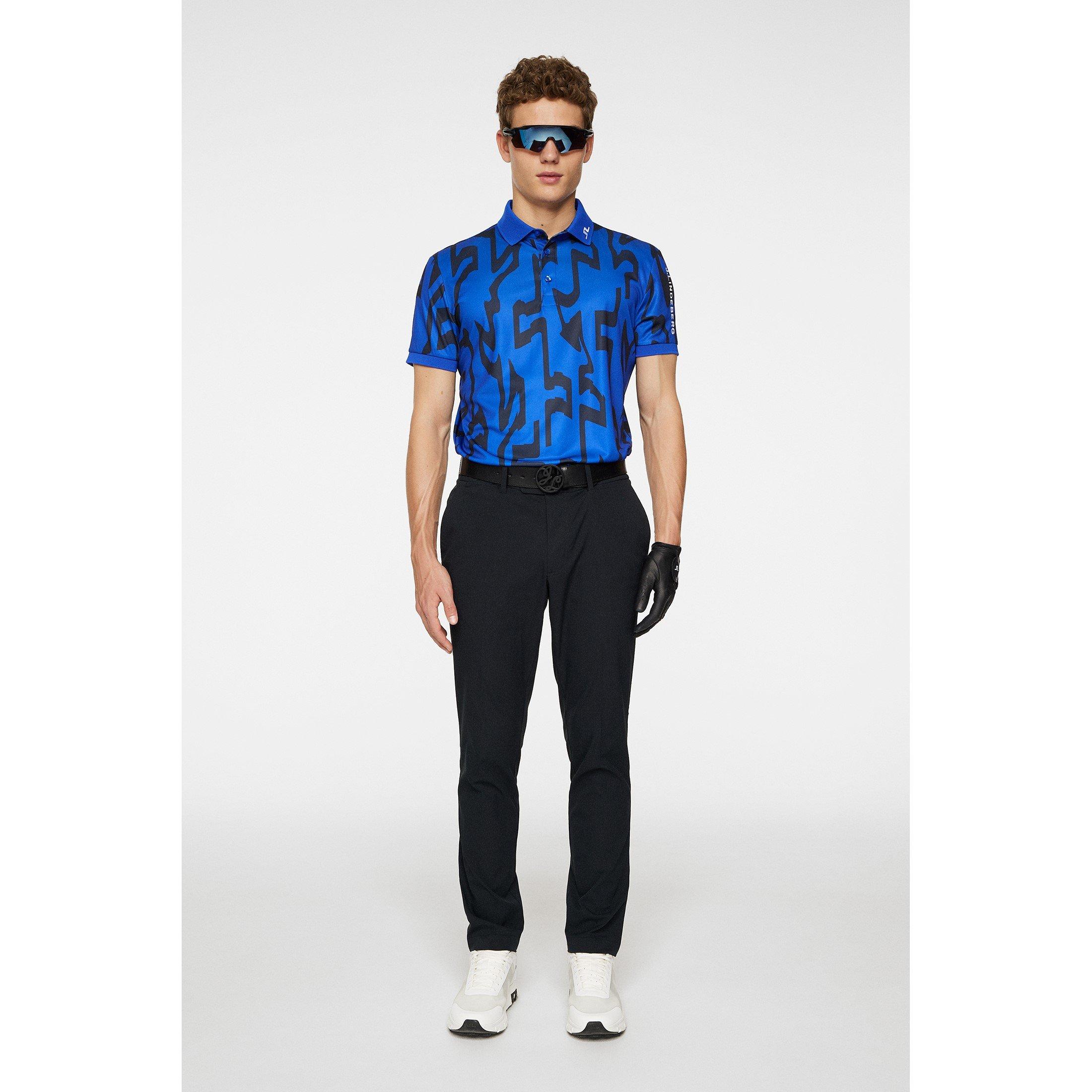 G Bridge Blue - J Lindeberg Golf - JLG Tour Tech Short-Sleeve Performance Polo Shirt - 7
