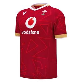 Macron Wales Rugby Home Pathway Shirt 2024 Adults