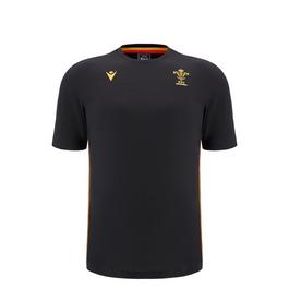 Macron Wales Rugby Union T-Shirt 2024 Juniors