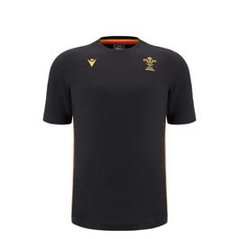 Macron Wales Rugby Union T Shirt 2024 Juniors