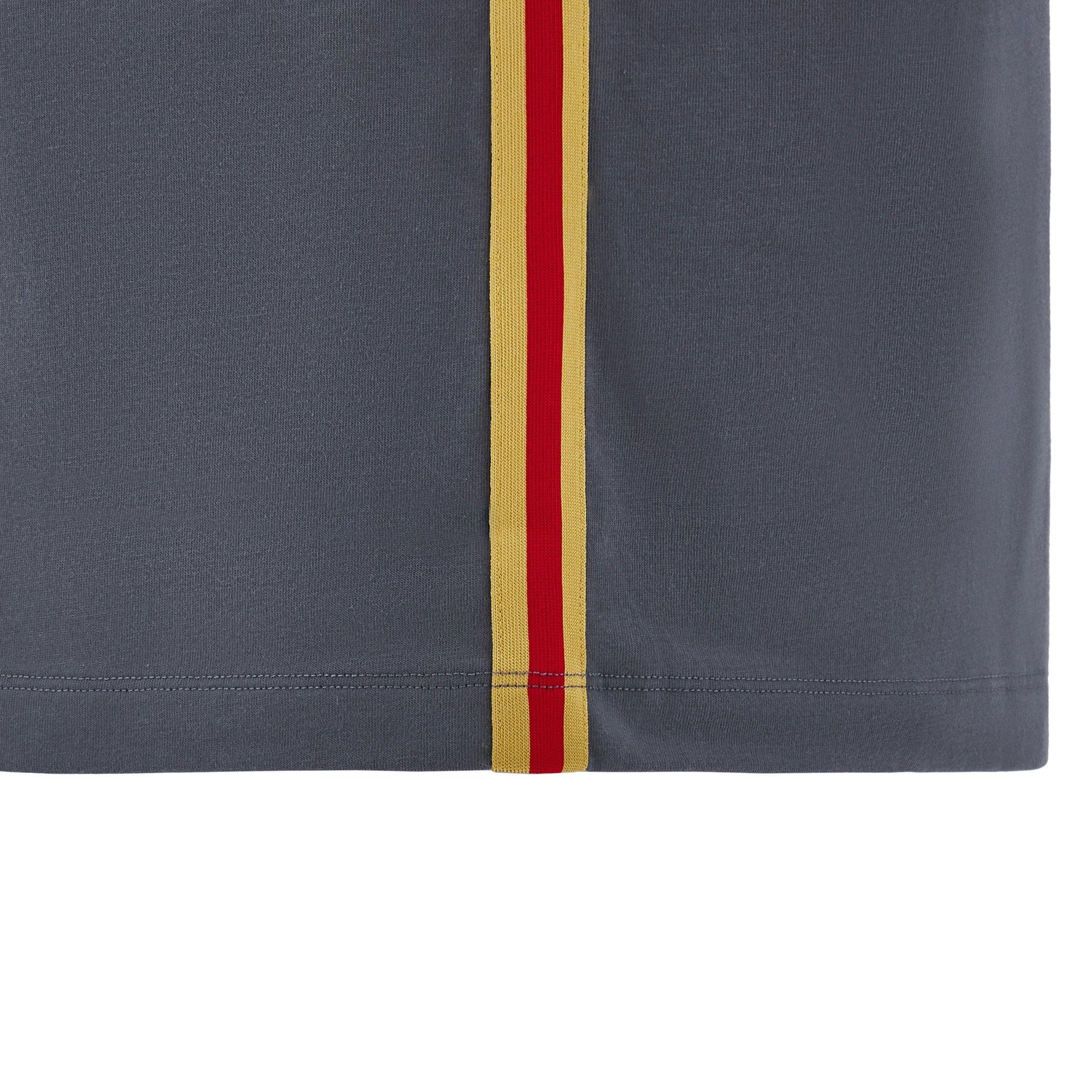 Sivo/Zlatno/Crveno - Macron - Wales Rugby Union T-Shirt 2024 Adults - 4