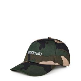 Valentino Garavani Camouflage Baseball Cap