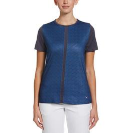 Callaway Mitered Polo Top Womens