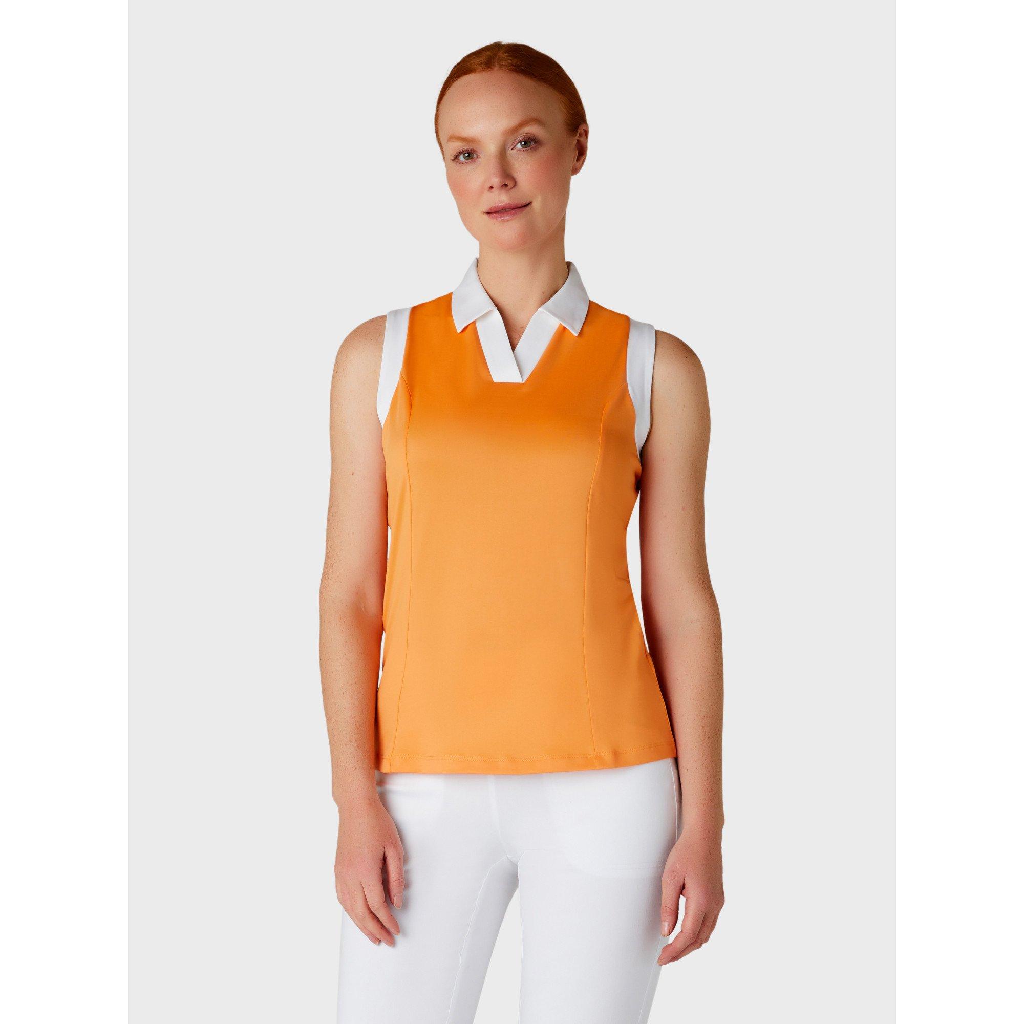 Papaya - Callaway - Sleeveless Performance Polo Shirt - 2