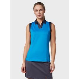 Callaway Trans Zip Polo Shirt