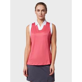 Callaway Trans Zip Polo Shirt