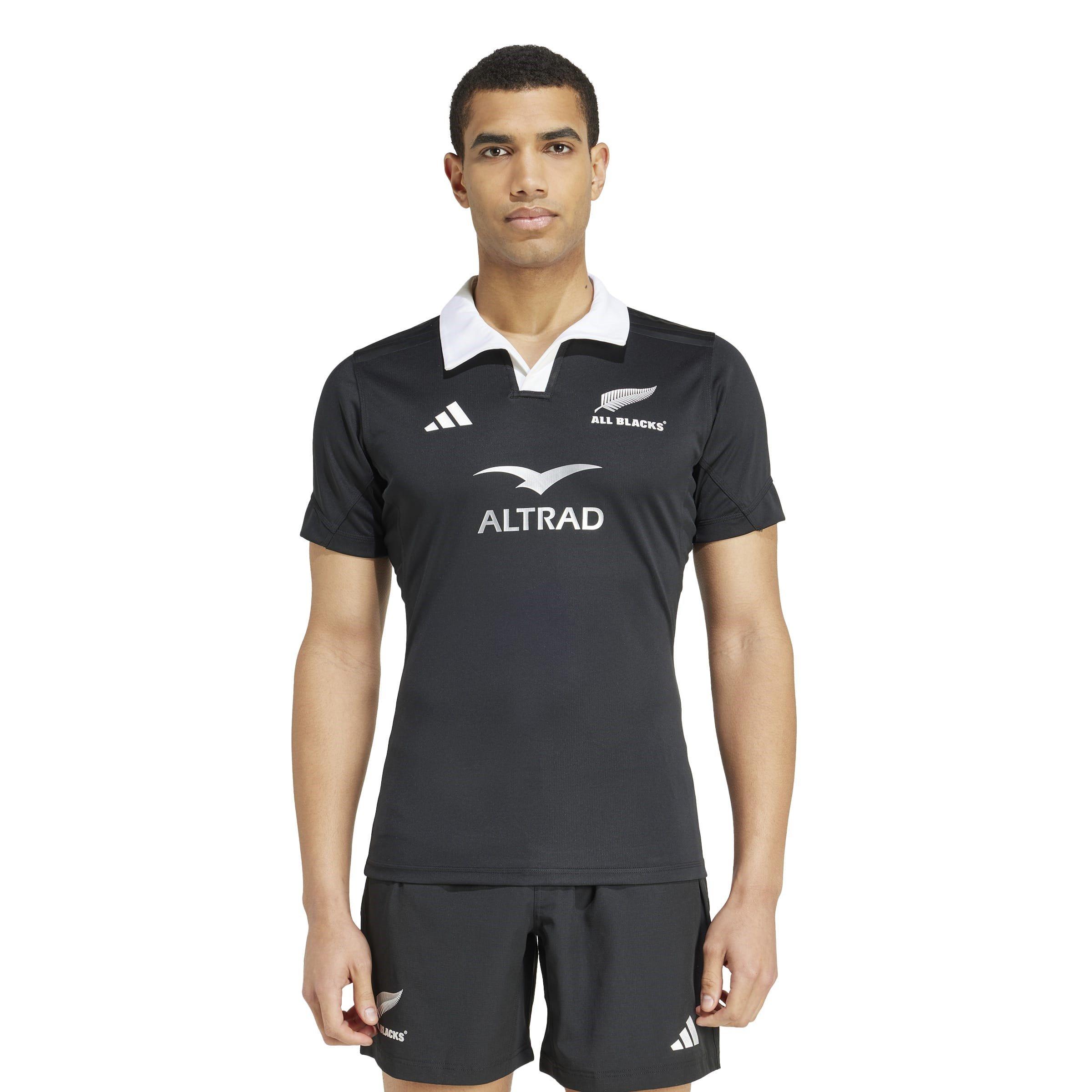 Black - adidas - New Zealand Home Performance Shirt 2024 Adults - 3