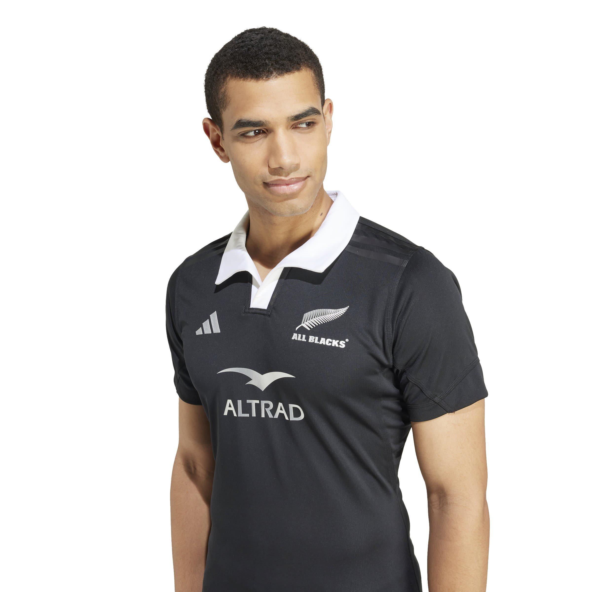 Black - adidas - New Zealand Home Performance Shirt 2024 Adults - 6