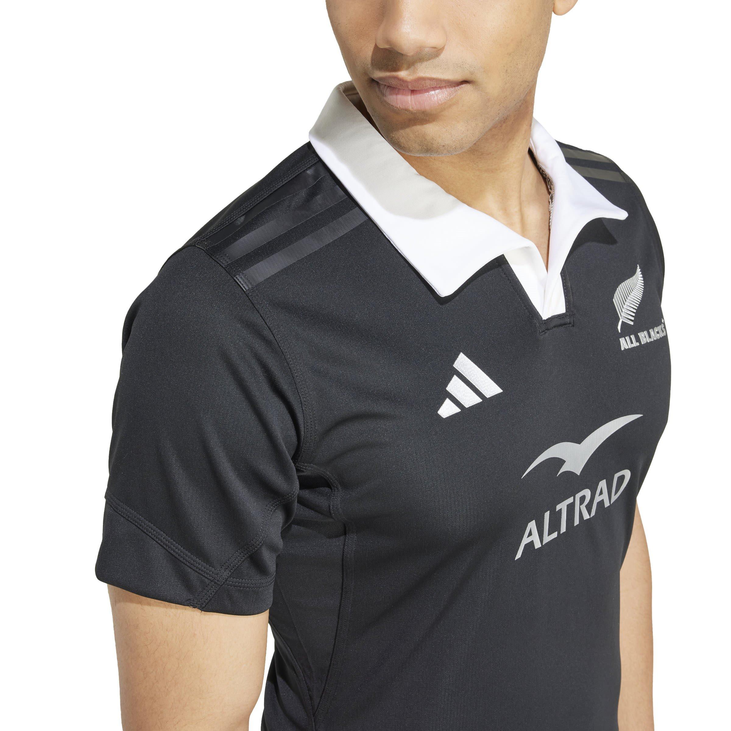 Black - adidas - New Zealand Home Performance Shirt 2024 Adults - 7