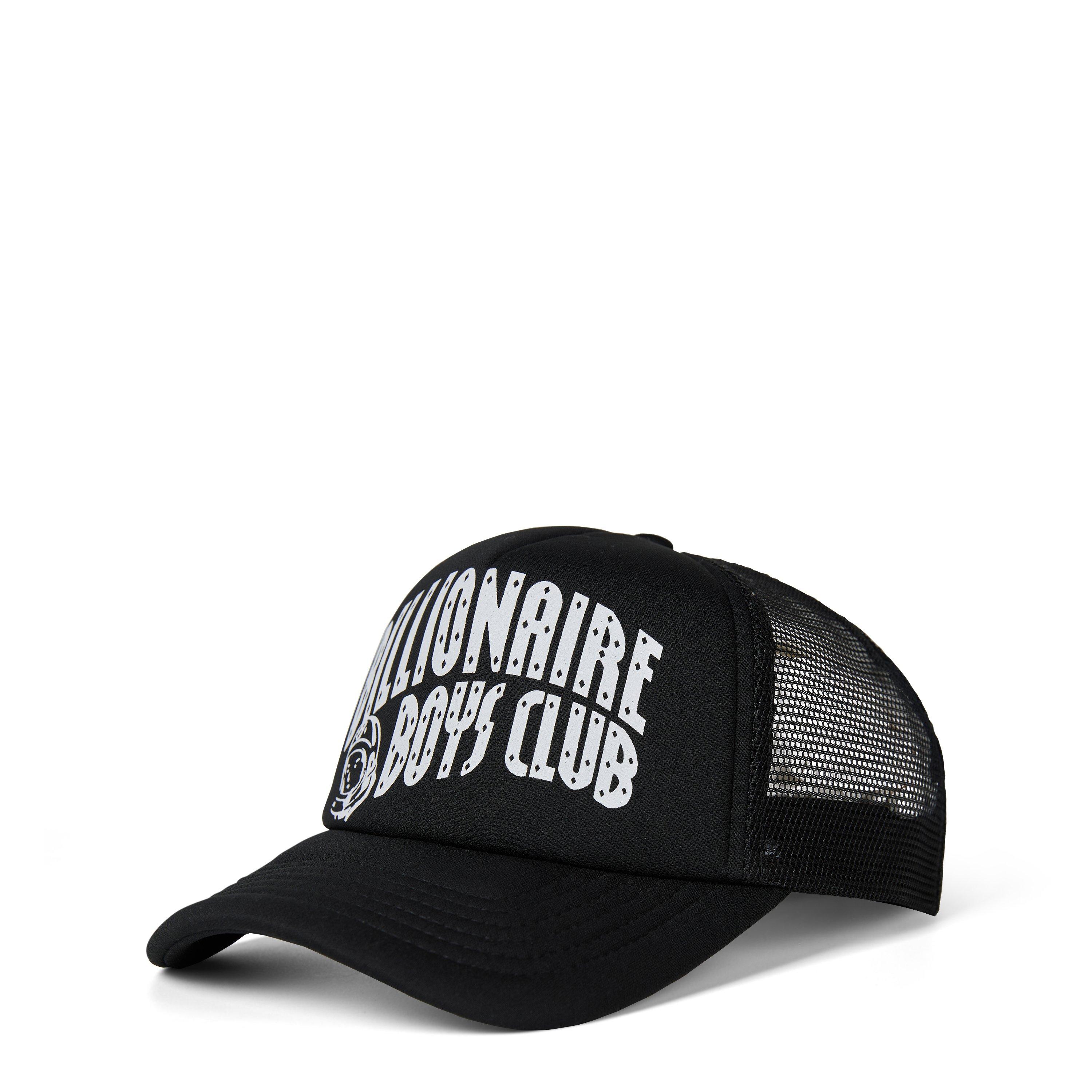 Billionaire Boys Club  Arch Logo Trucker Cap - Black/White - Mens