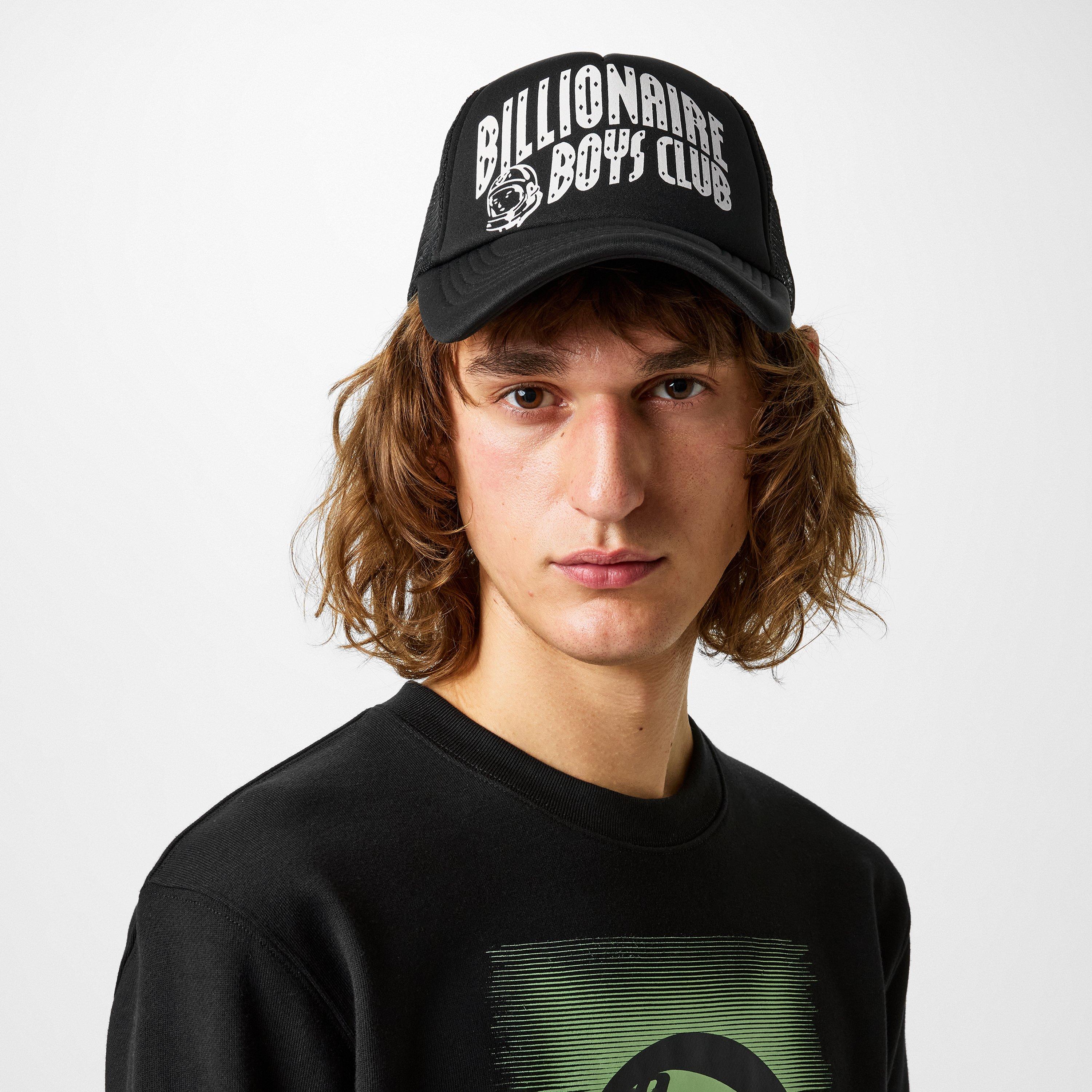 Black/White - Billionaire Boys Club - Arch Logo Trucker Cap - 2