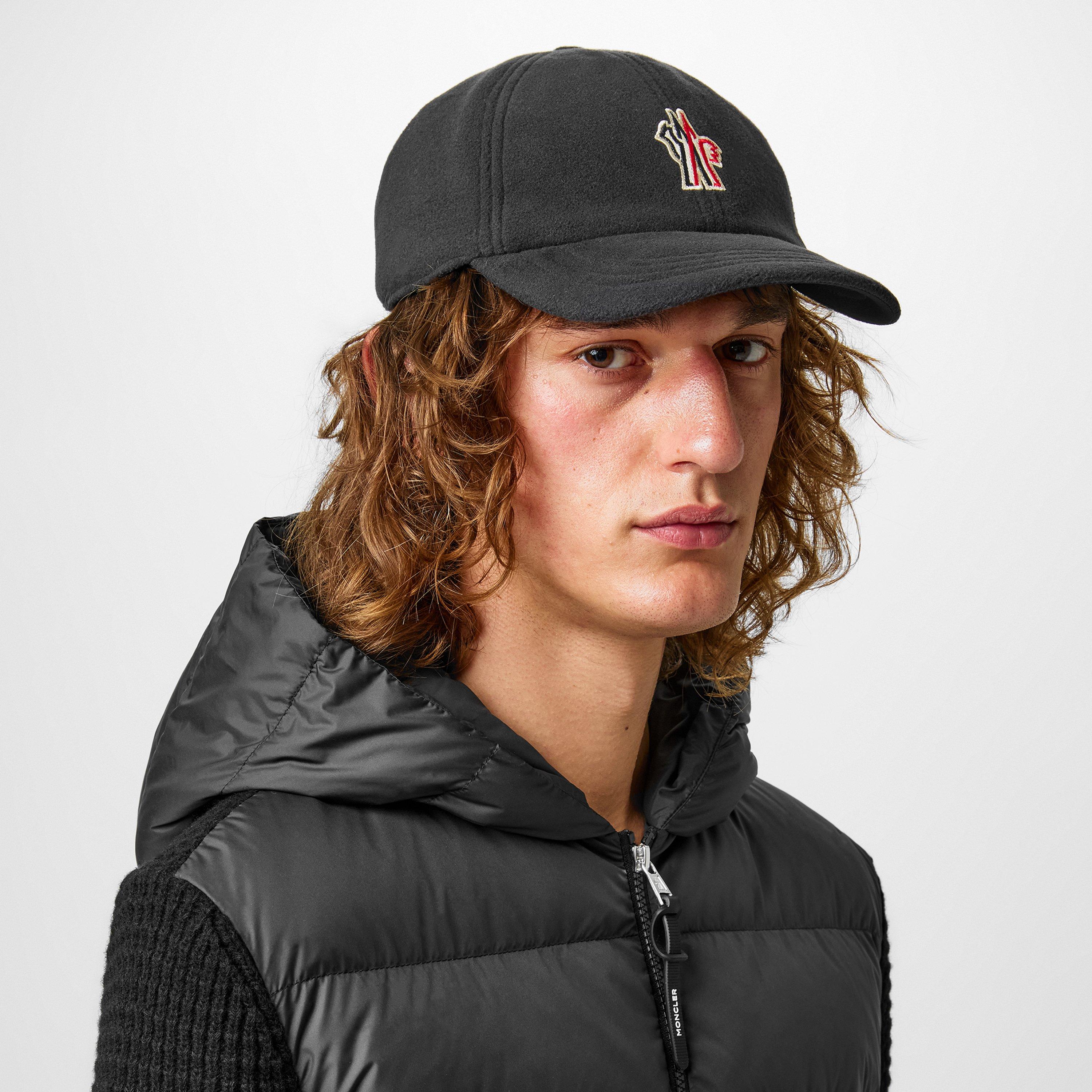 Black 999 - Moncler Grenoble - Men's Logo Baseball Cap - 2
