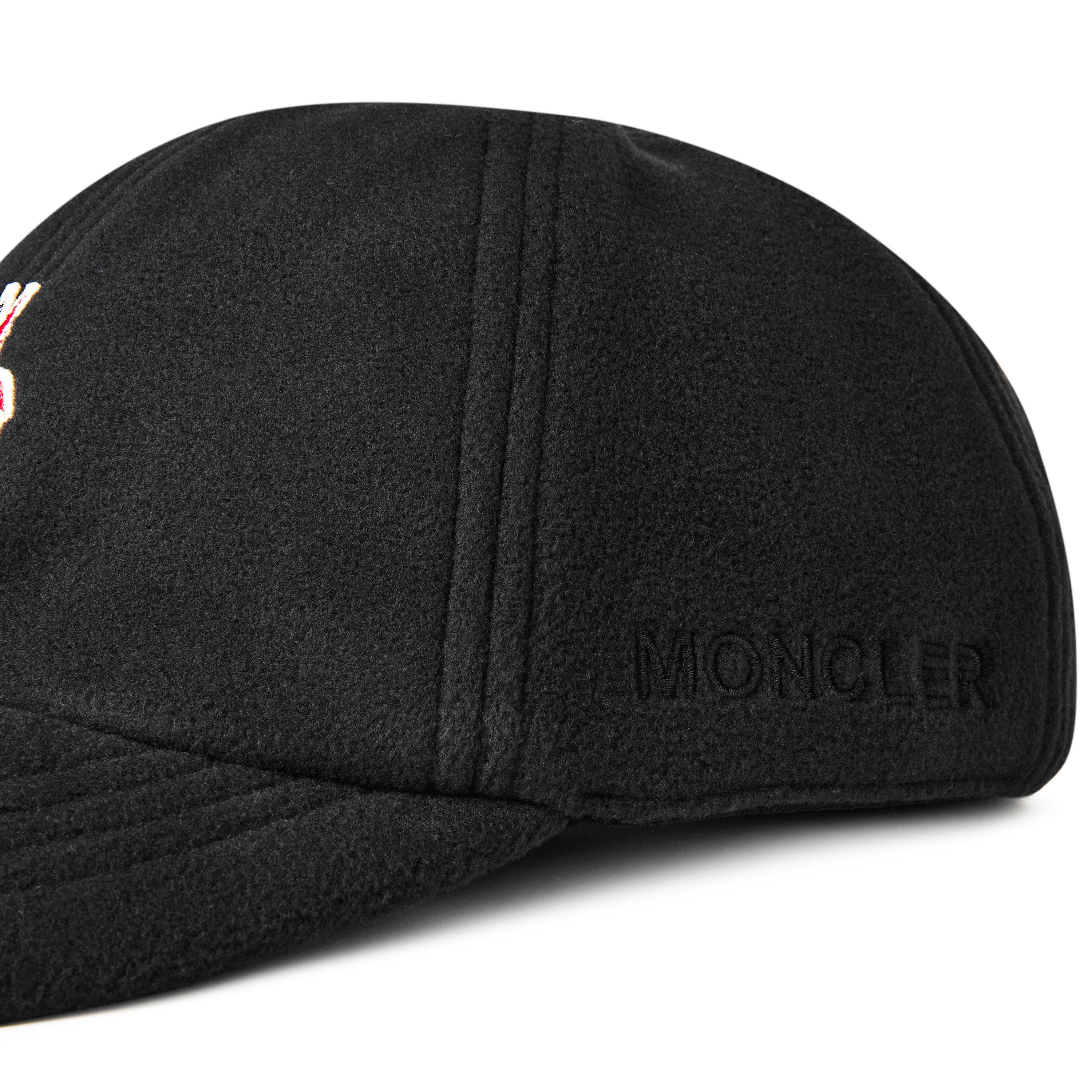 Black 999 - Moncler Grenoble - Men's Logo Baseball Cap - 4