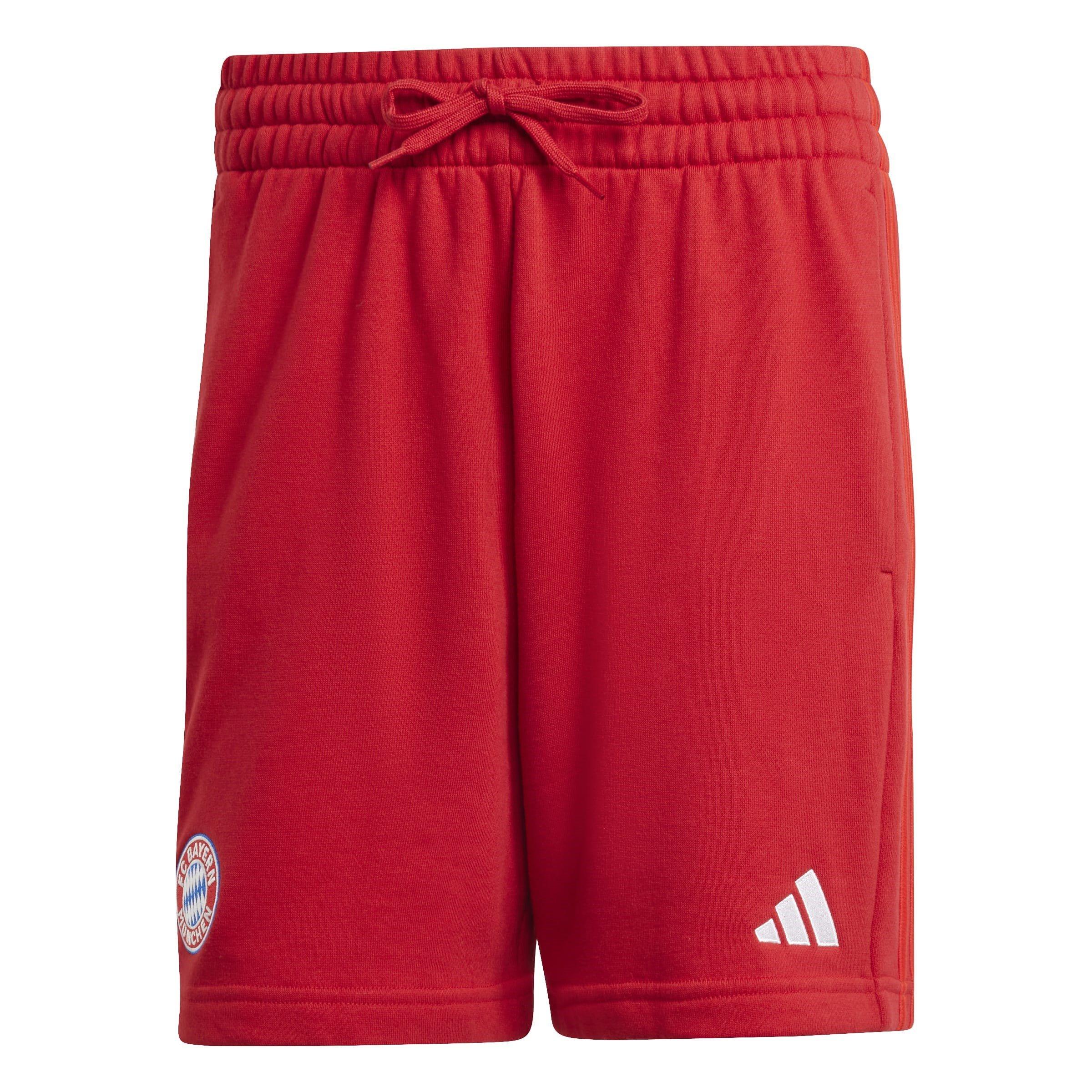 Red - adidas - Bayern Munich DNA Shorts 2024 2025 Adults - 1