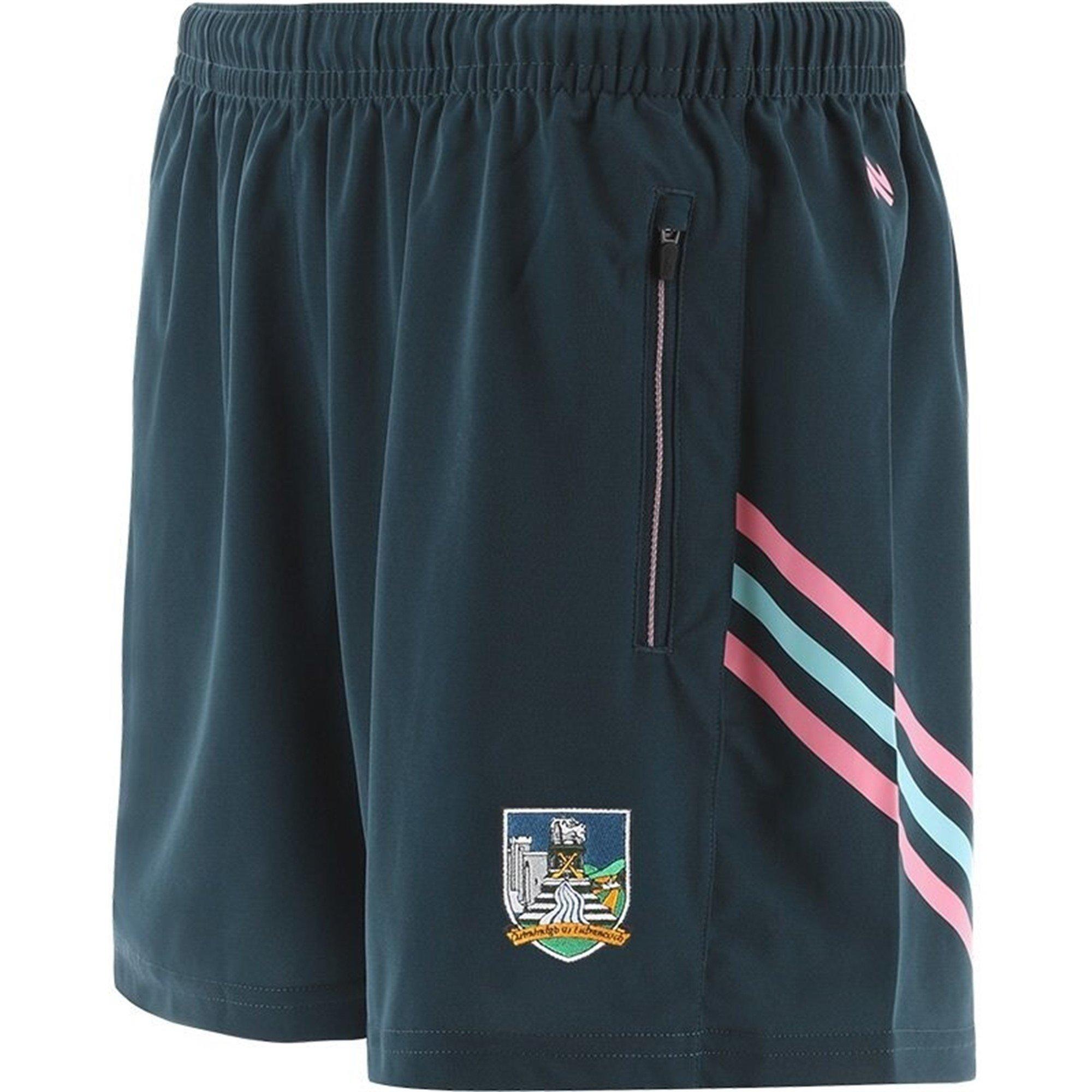 Teal/Candy/Mint - ONeills - Limerick Weston Poly Shorts Ladies