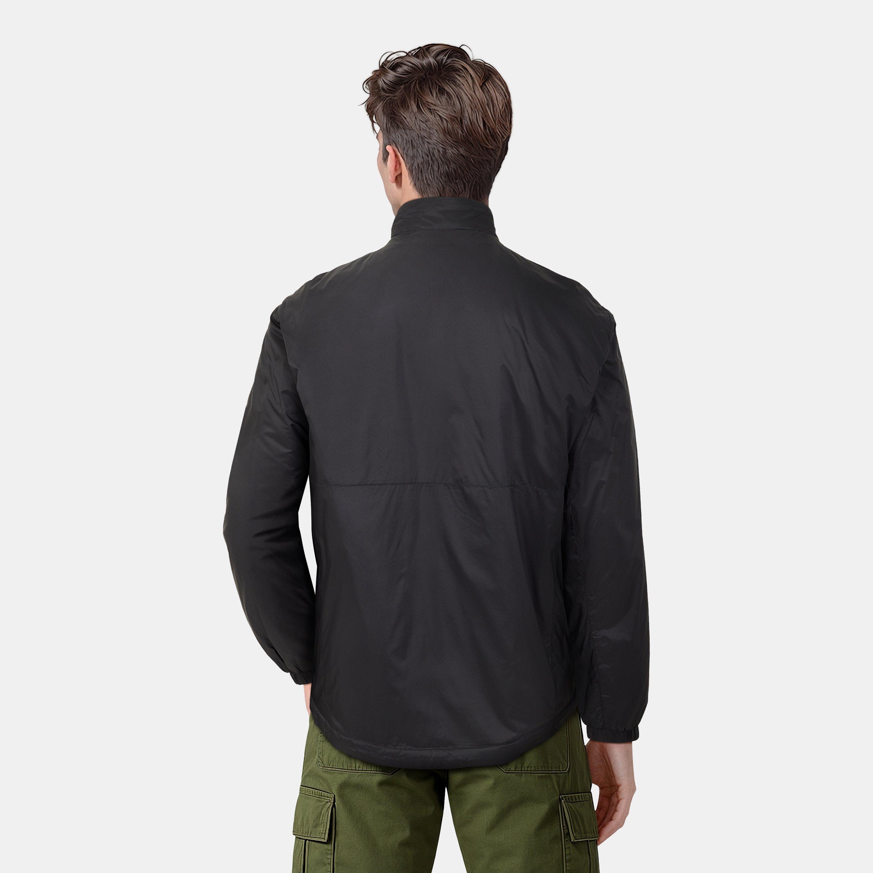 Jet Black - Lyle and Scott - Men's Logo Windbreaker Golf Jacket - 4