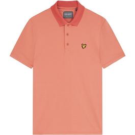 Lyle and Scott Golf Microstripe Polo Shirt